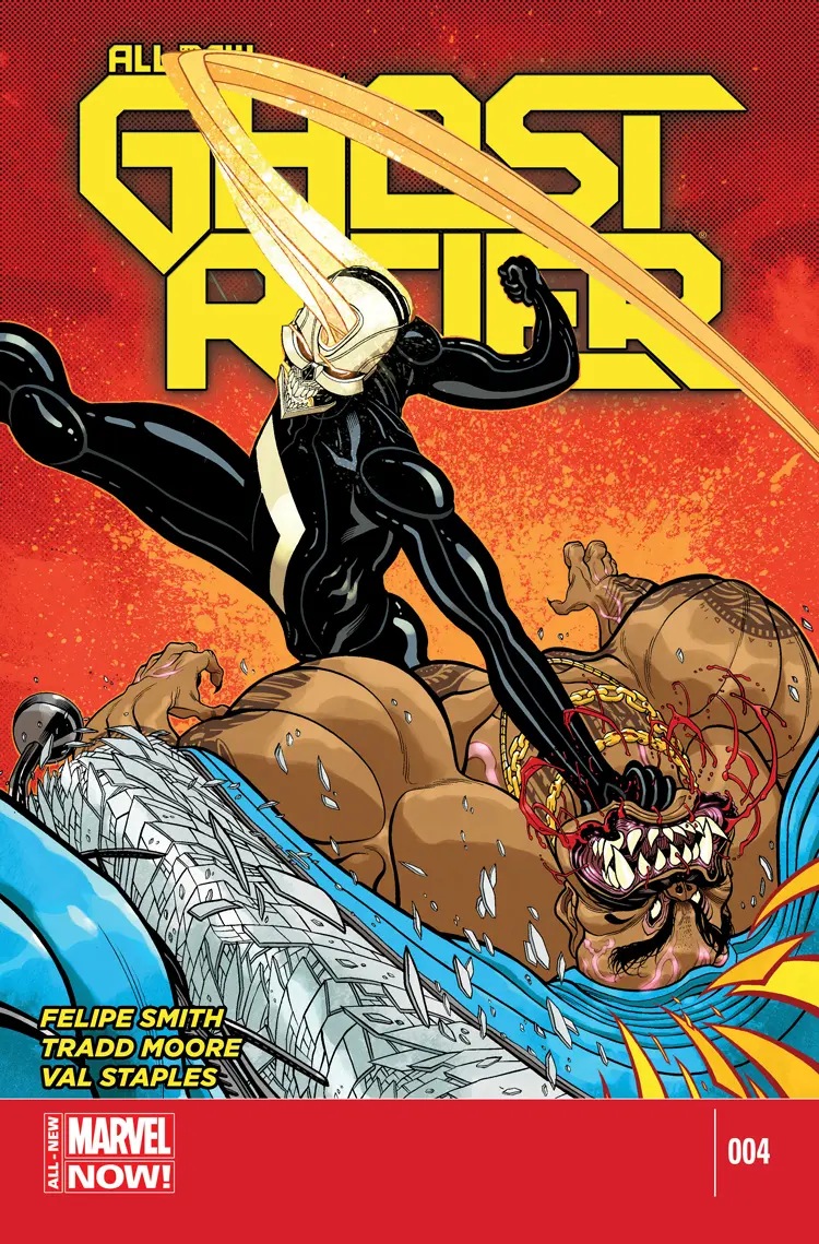 Couverture de All-New Ghost Rider (2014) #4