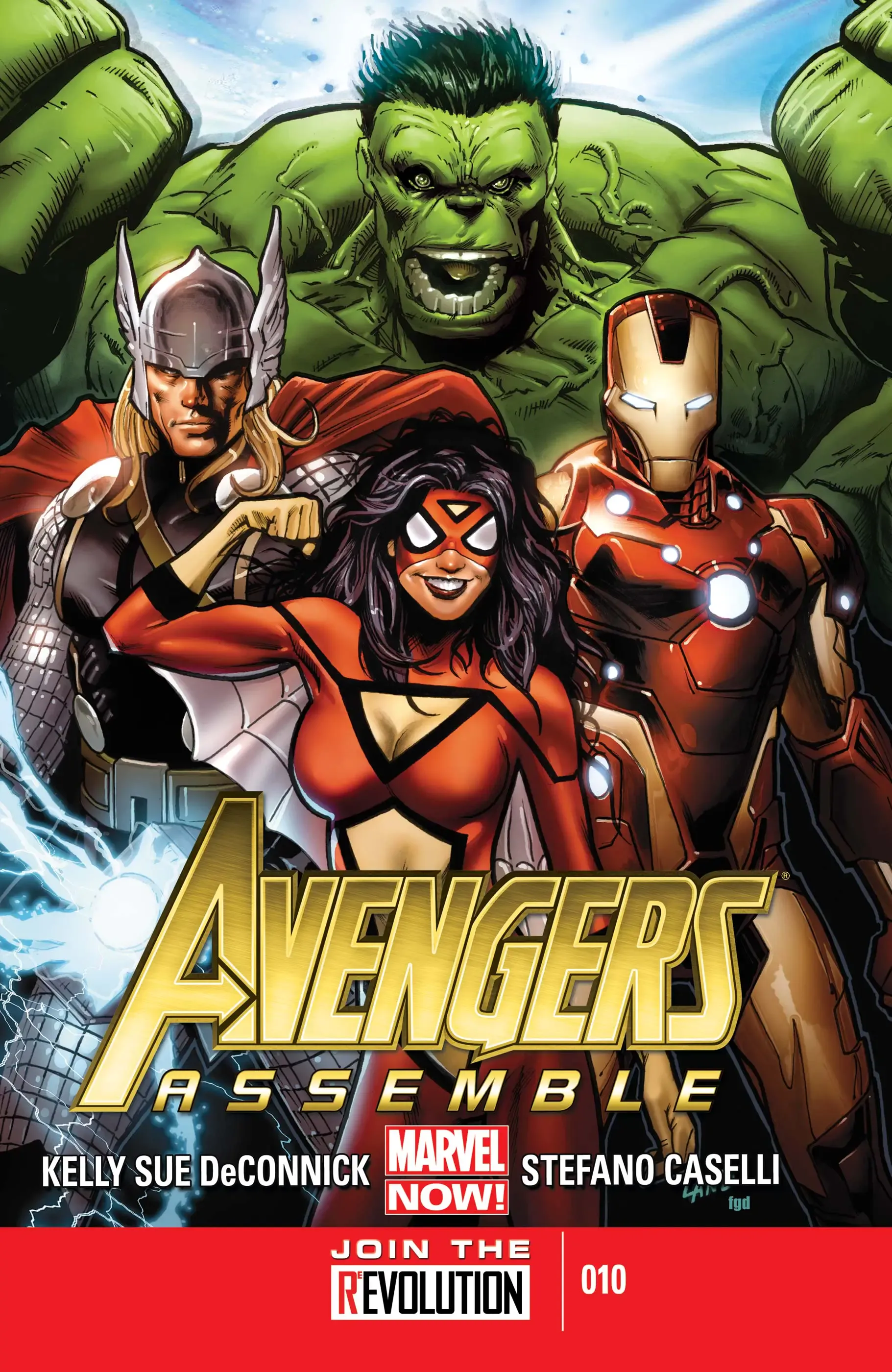 Couverture de Avengers Assemble (2012) #10