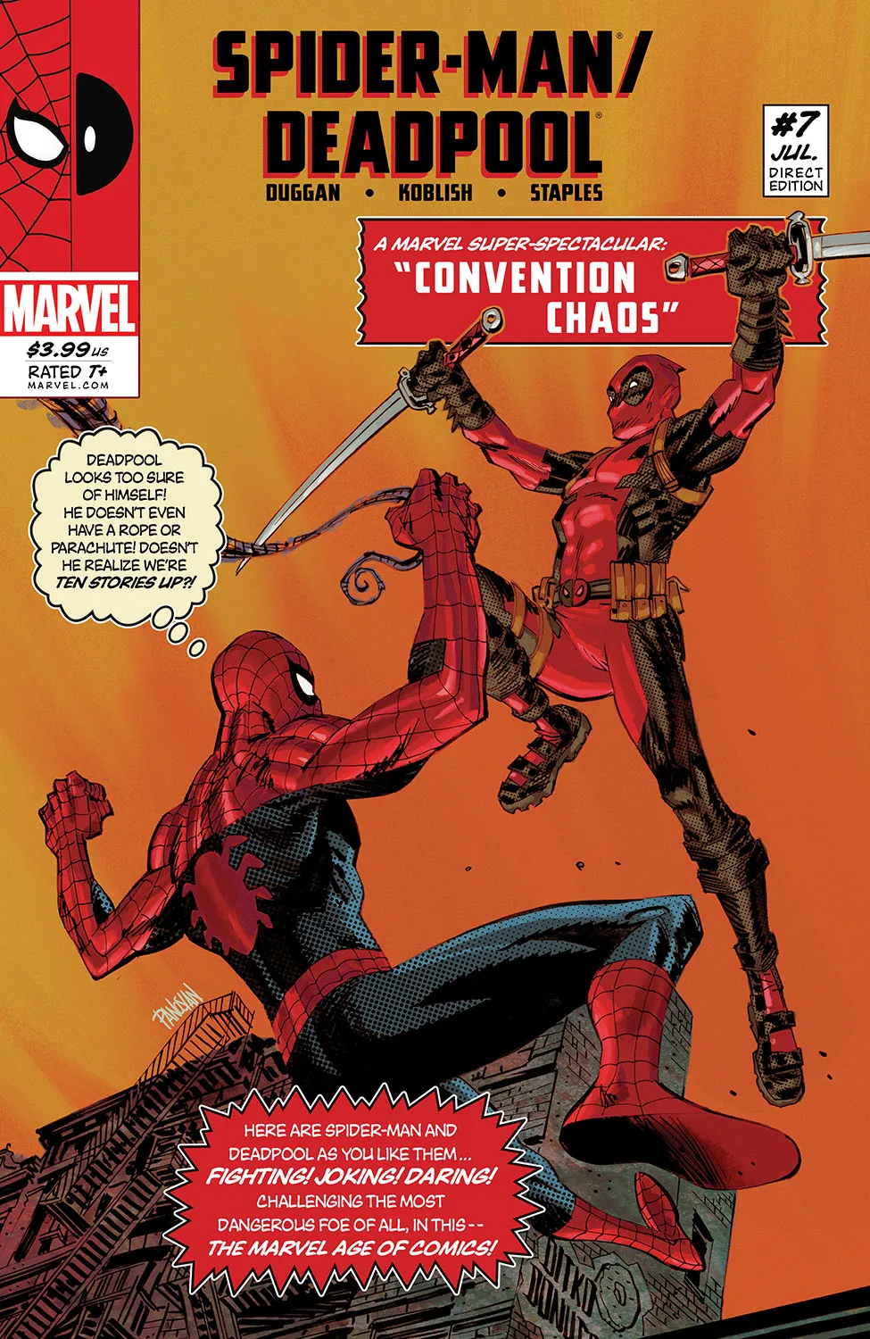 Couverture de Spider-Man/Deadpool (2016) #7