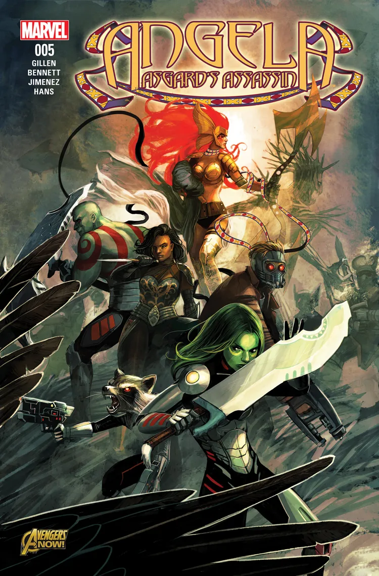 Couverture de Angela: Asgard's Assassin (2014) #5