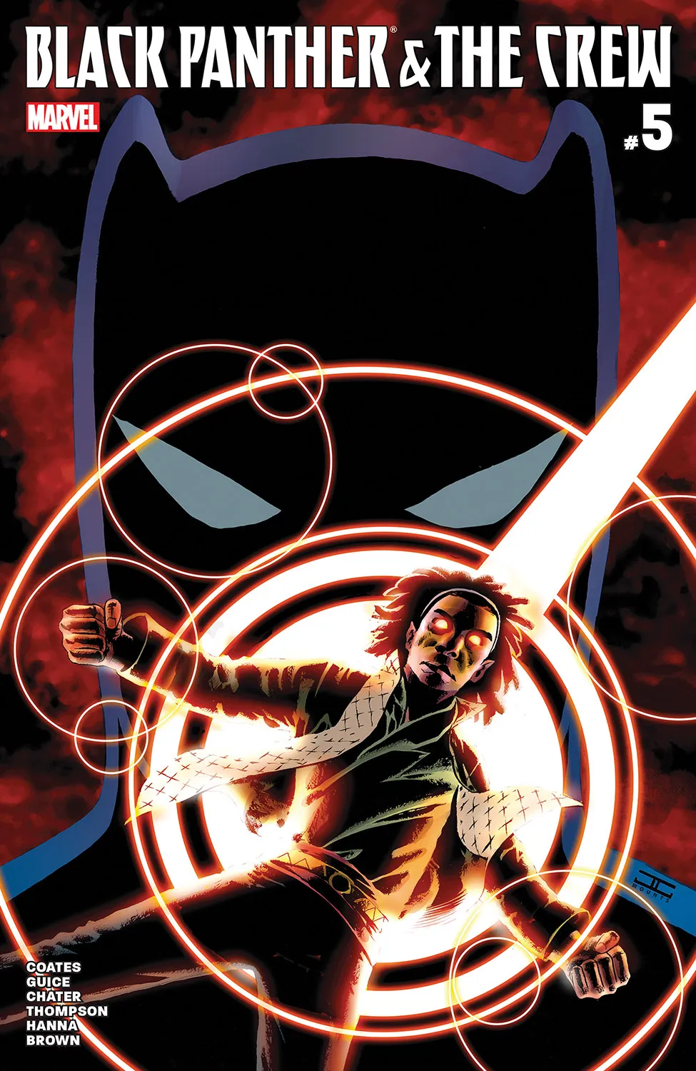 Couverture de Black Panther and the Crew (2017) #5