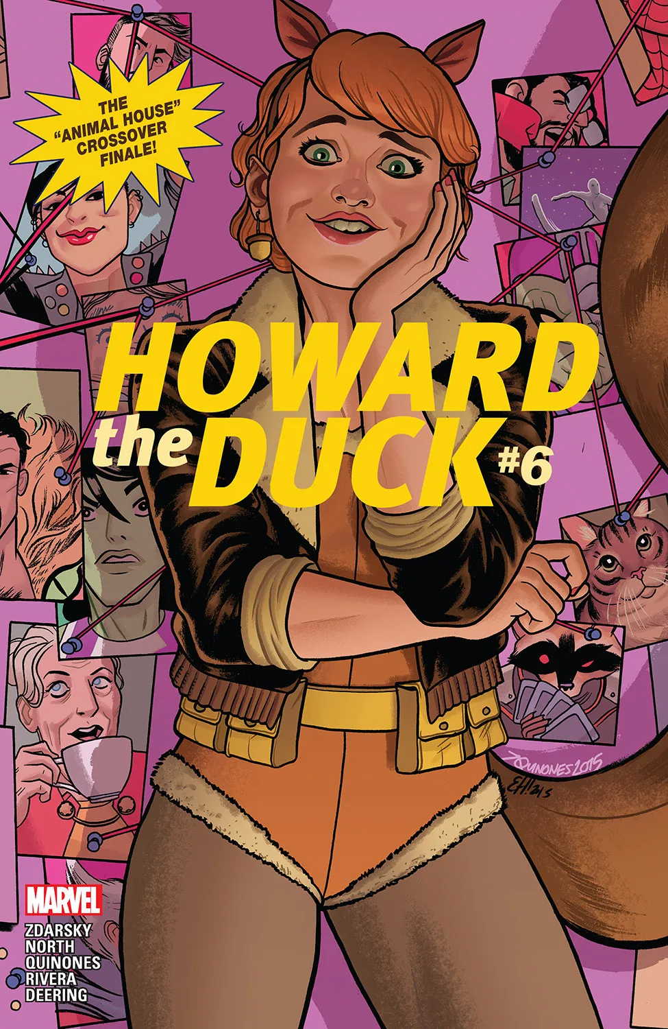 Couverture de Howard the Duck (2015) #6
