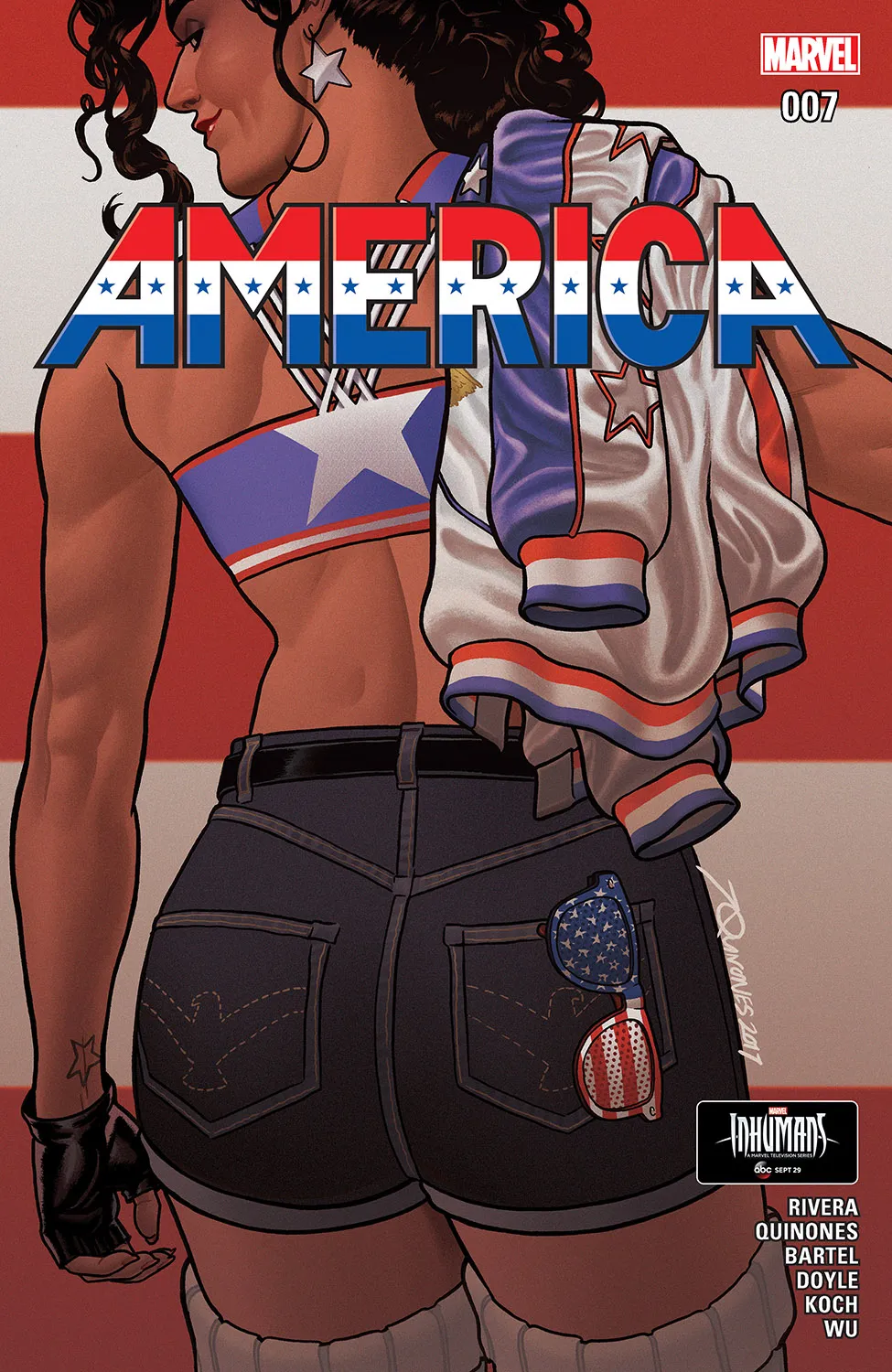 Couverture de America (2017) #7