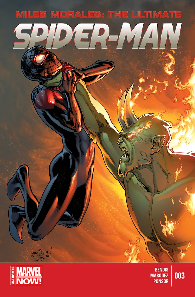 Couverture de Miles Morales: Ultimate Spider-Man (2014) #3
