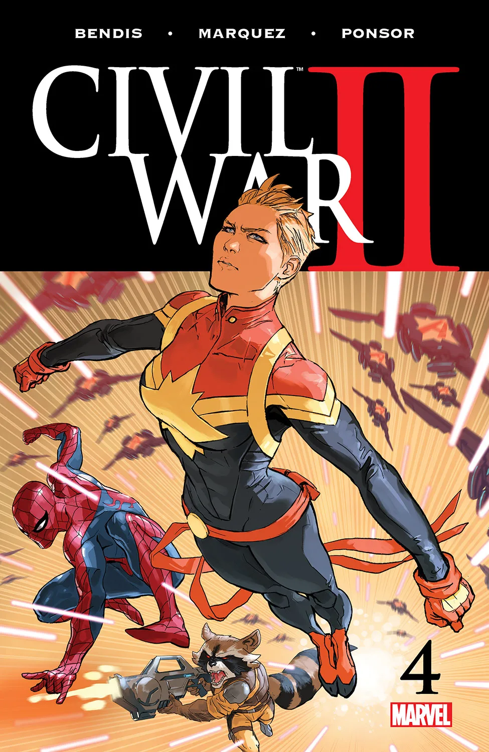 Couverture de Civil War II (2016) #4