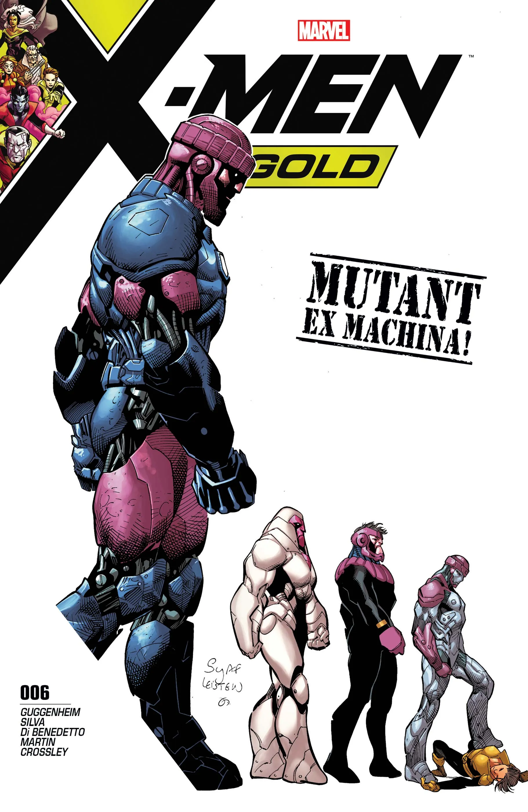 Couverture de X-Men: Gold (2017) #6