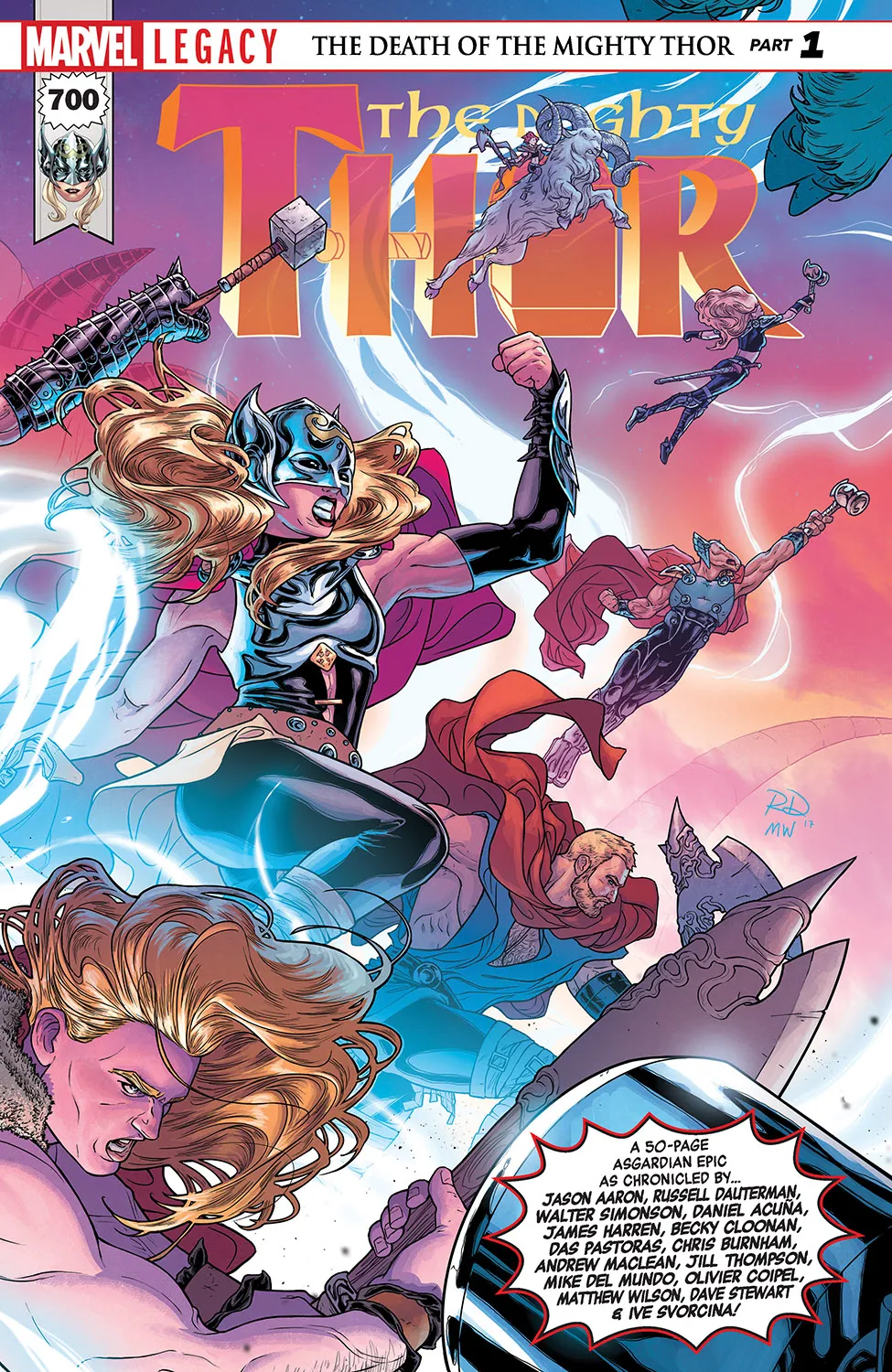 Couverture de Mighty Thor (2015) #700