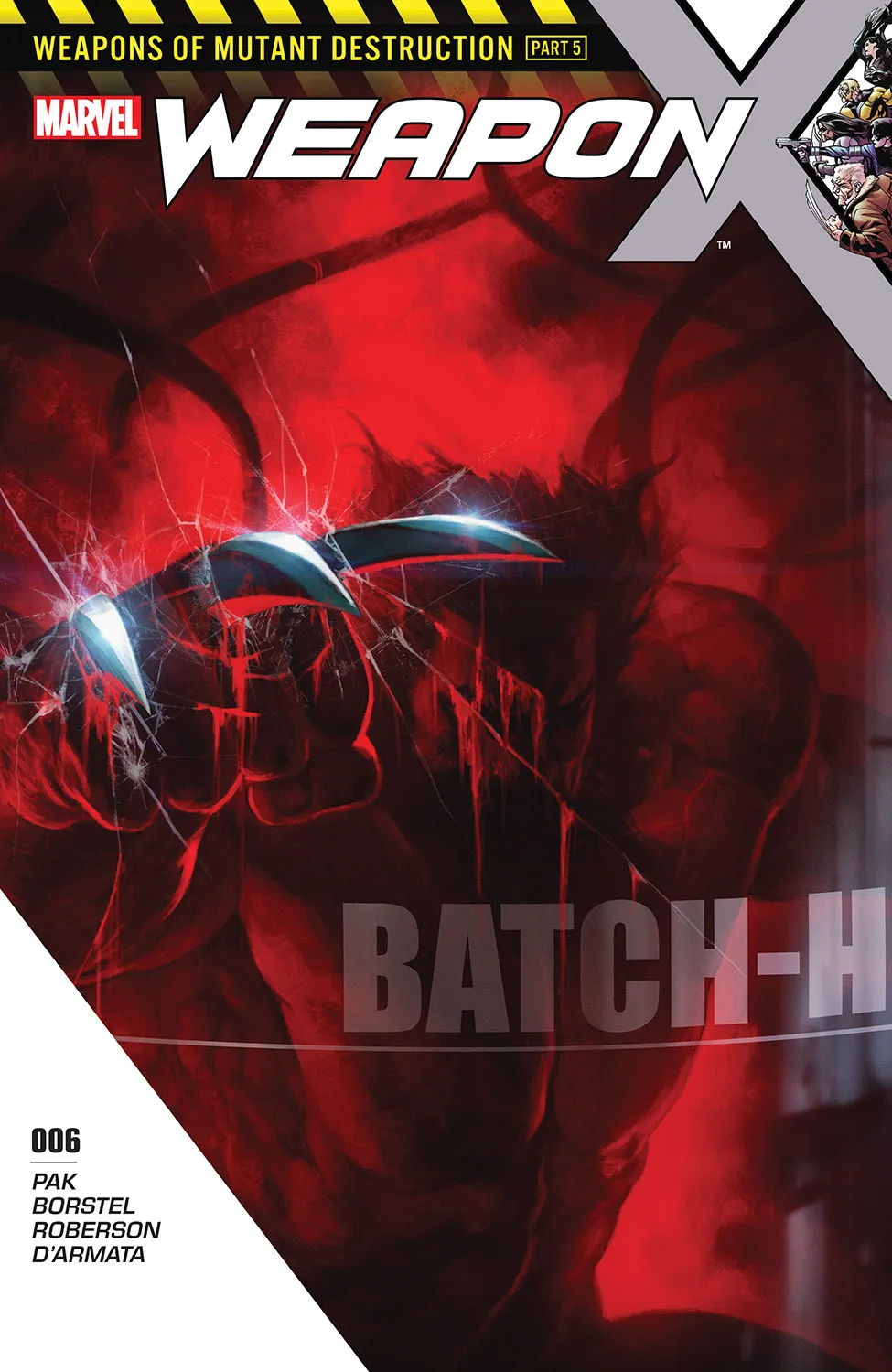 Couverture de Weapon X (2017) #6