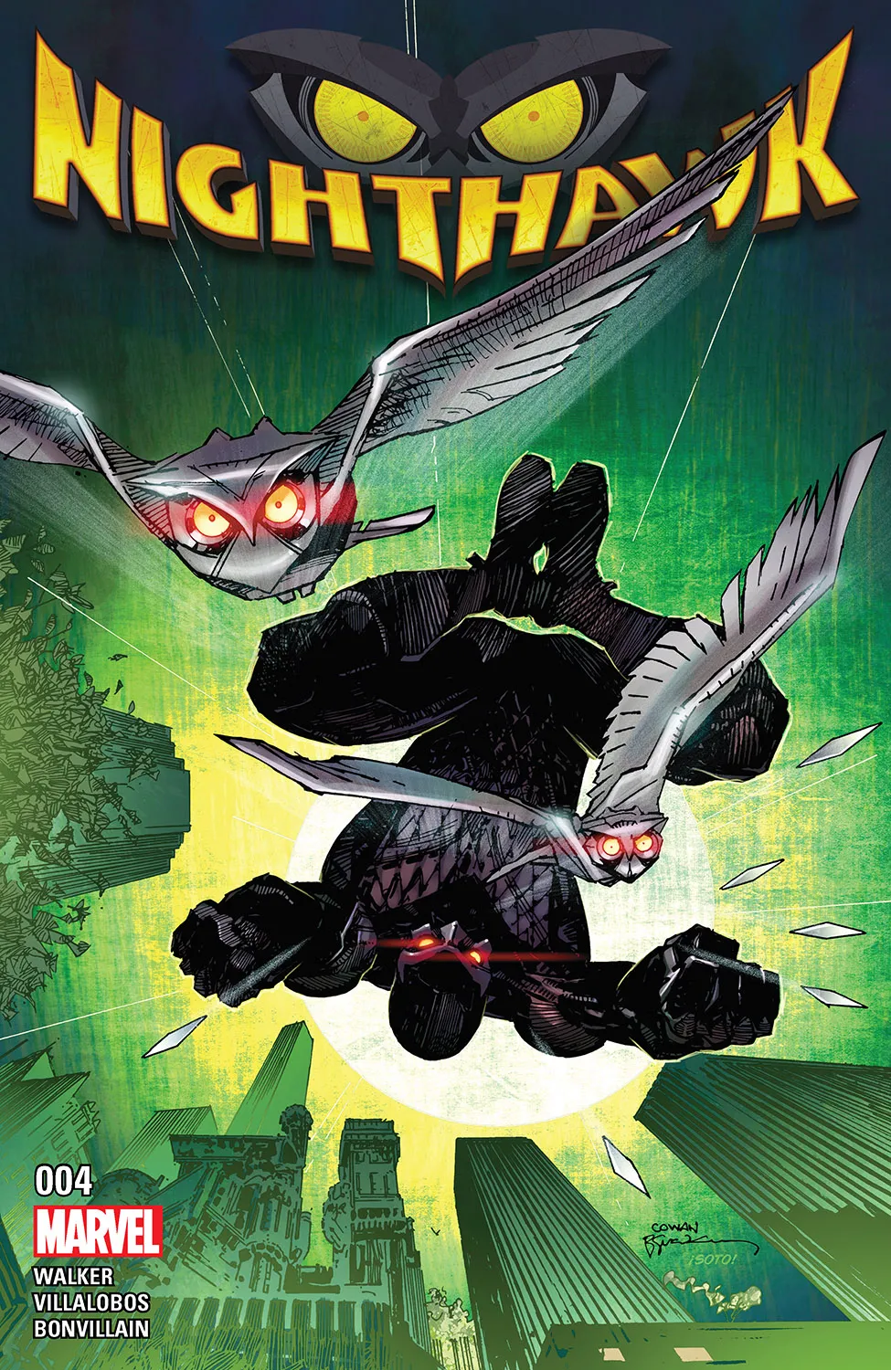 Couverture de Nighthawk (2016) #4