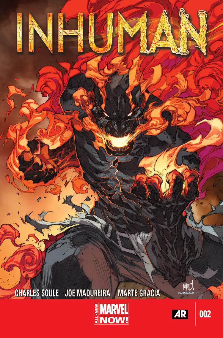 Couverture de Inhuman (2014) #2
