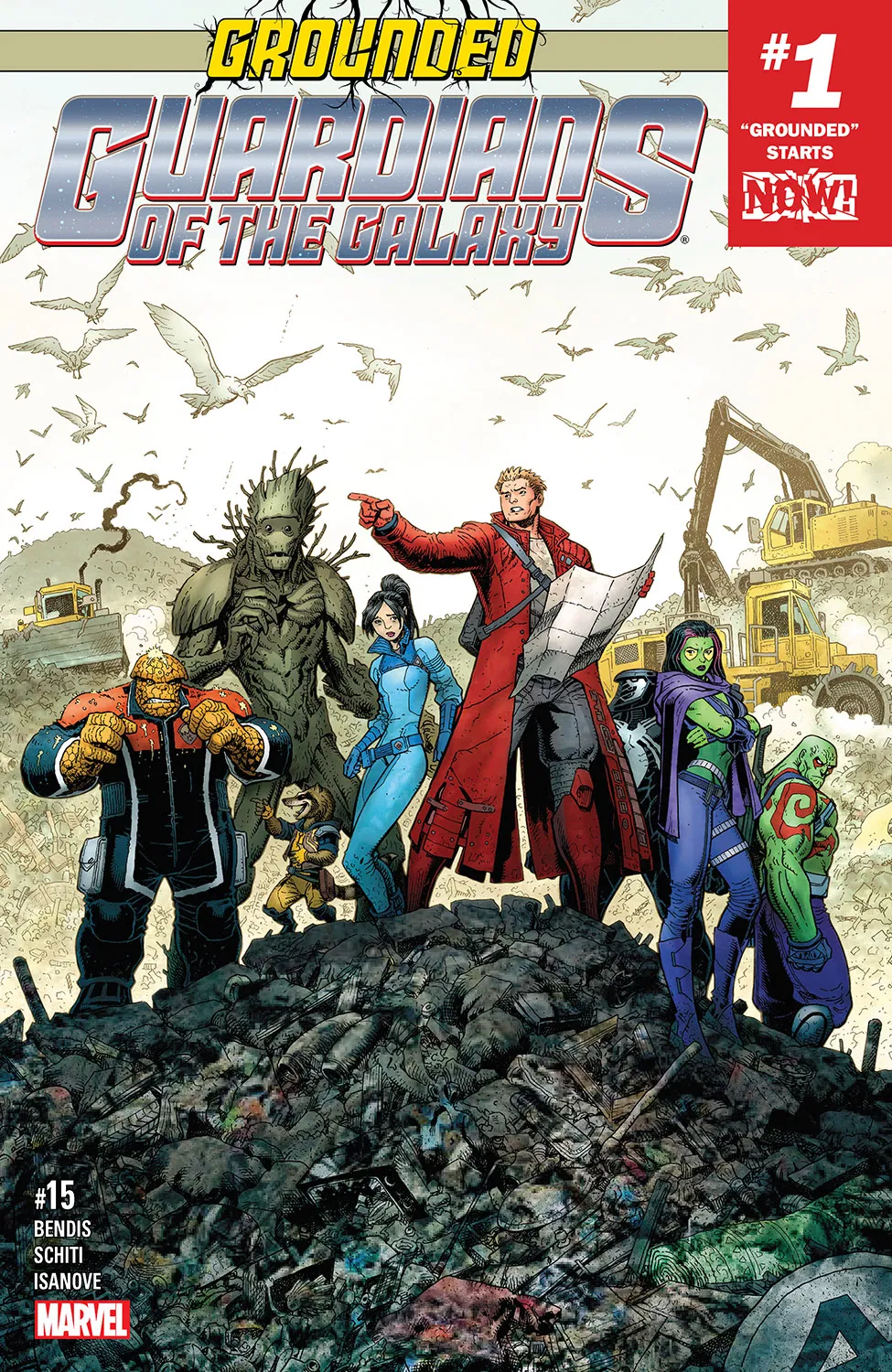 Couverture de Guardians of the Galaxy (2015) #15