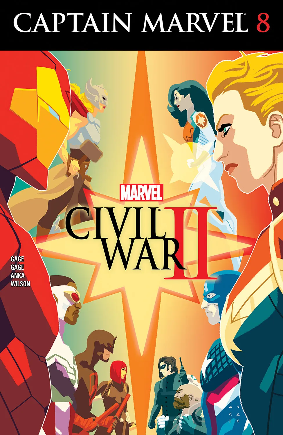 Couverture de Captain Marvel (2016) #8