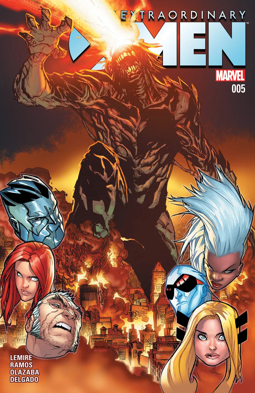 Couverture de Extraordinary X-Men (2015) #5