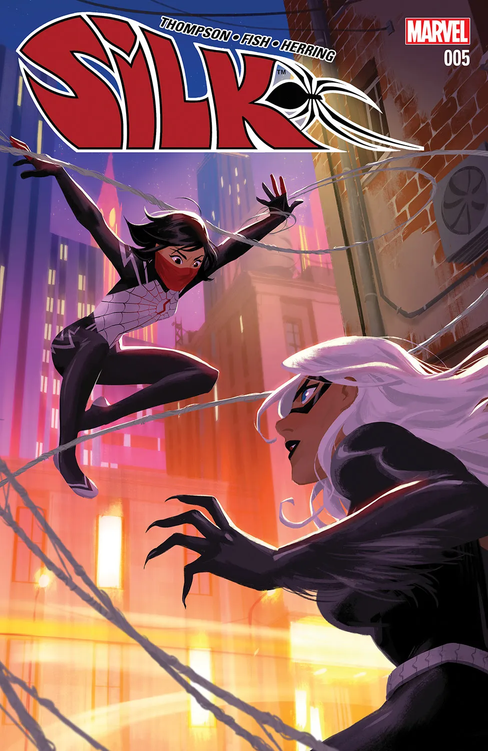 Couverture de Silk (2015) #5