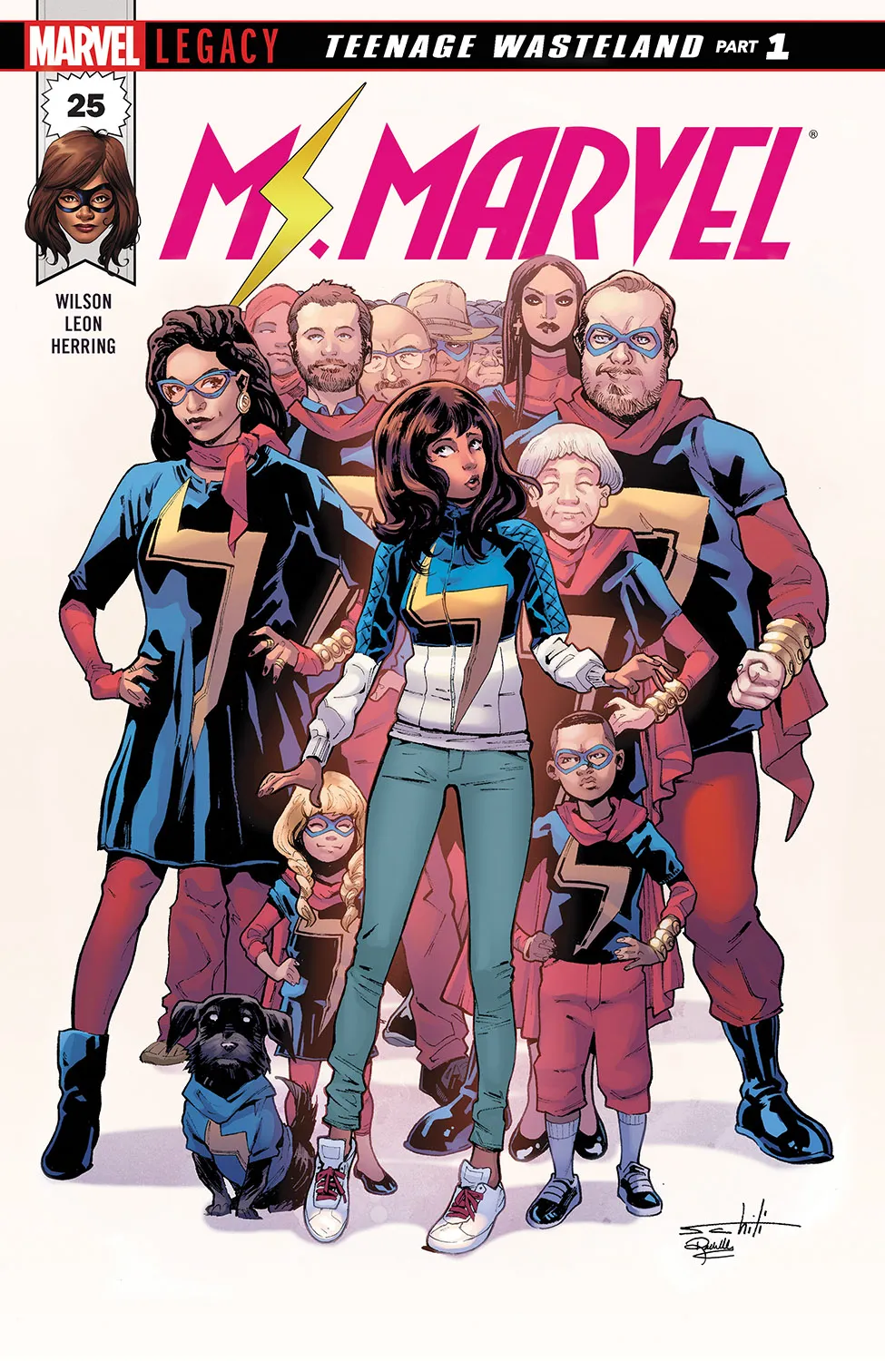 Couverture de Ms. Marvel (2015) #25