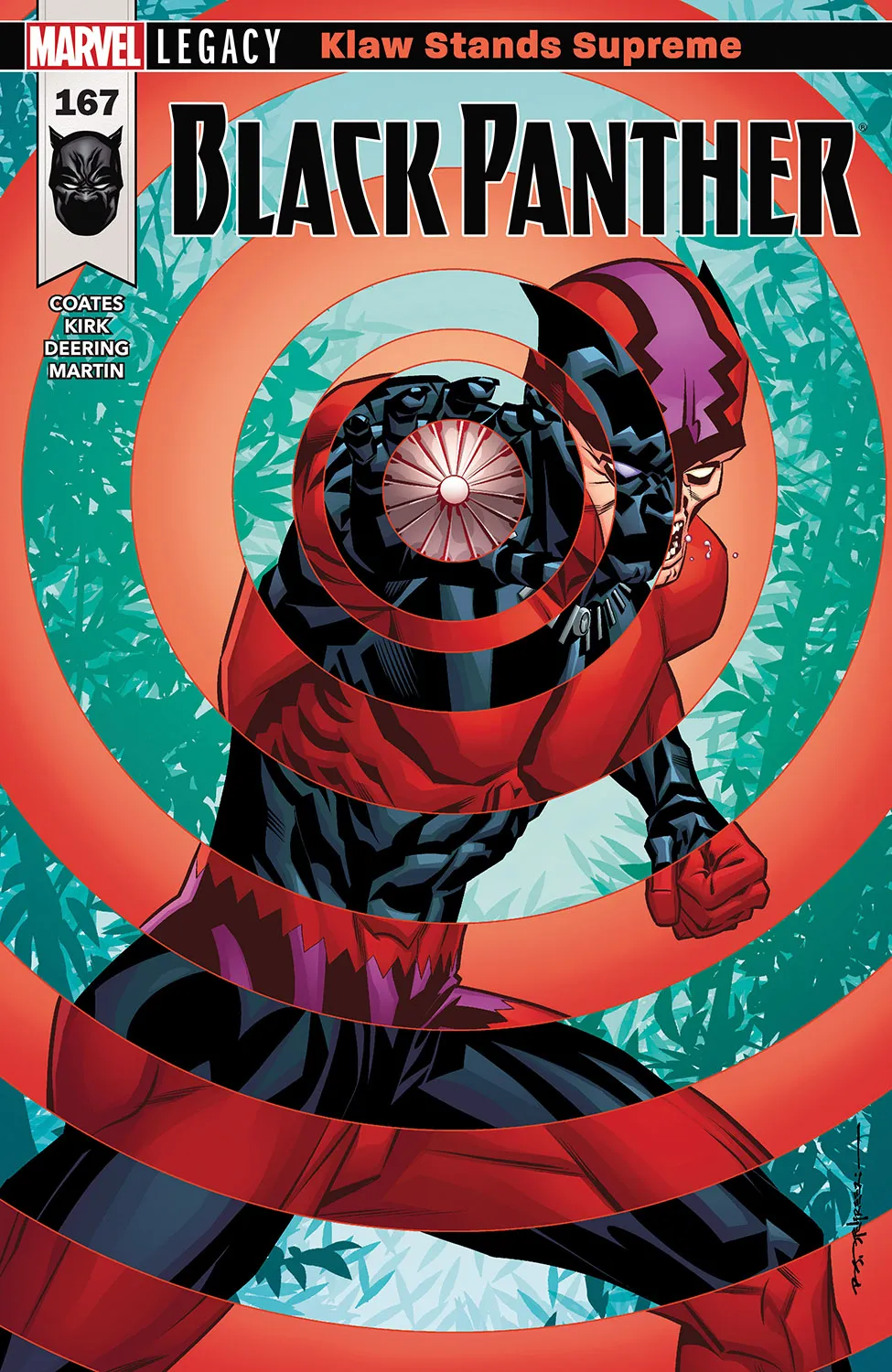 Couverture de Black Panther (2016) #167