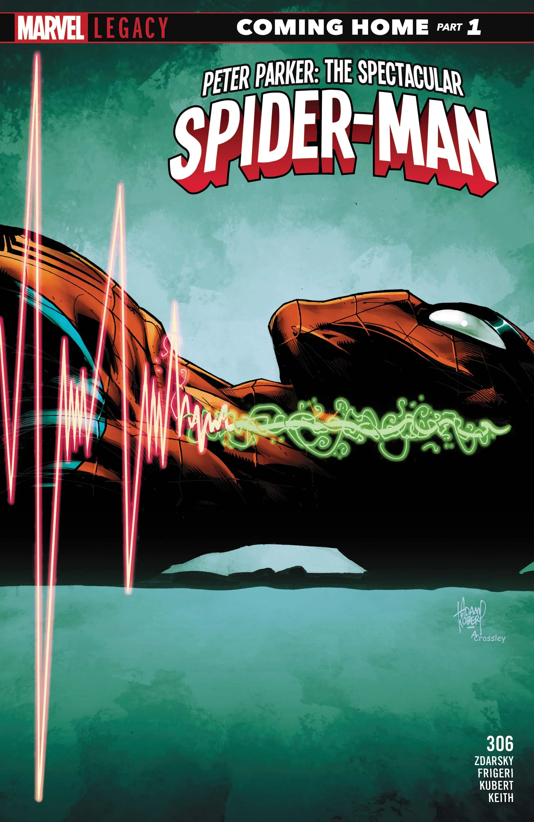 Couverture de Peter Parker: The Spectacular Spider-Man (2017) #306