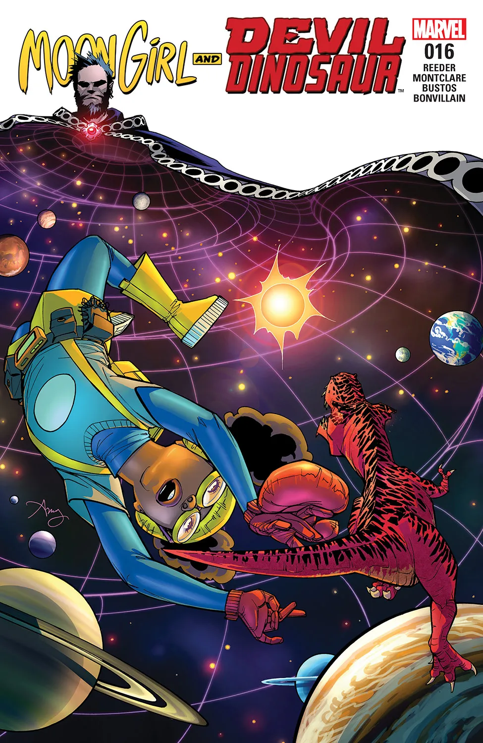 Couverture de Moon Girl and Devil Dinosaur (2015) #16