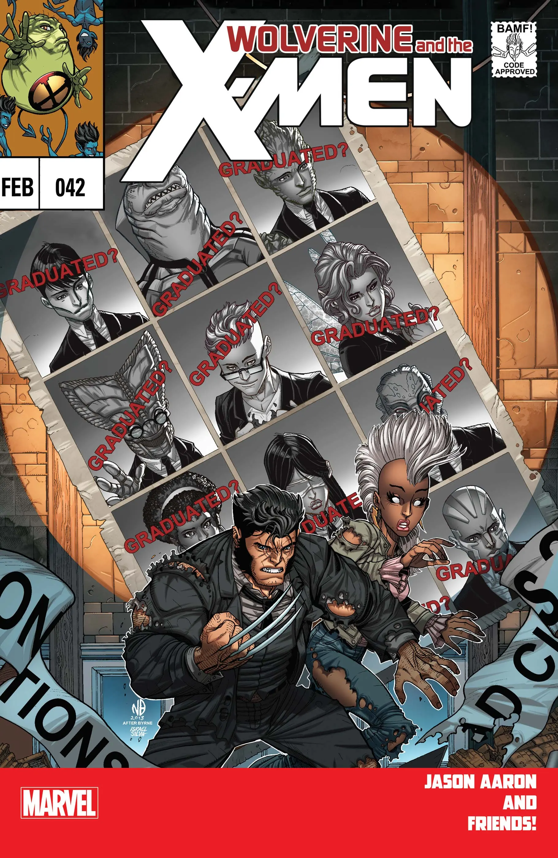 Couverture de Wolverine & the X-Men (2011) #42