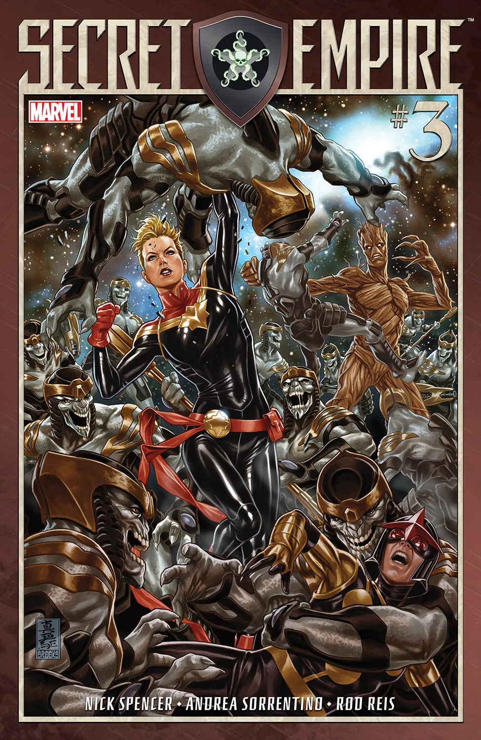 Couverture de Secret Empire (2017) #3