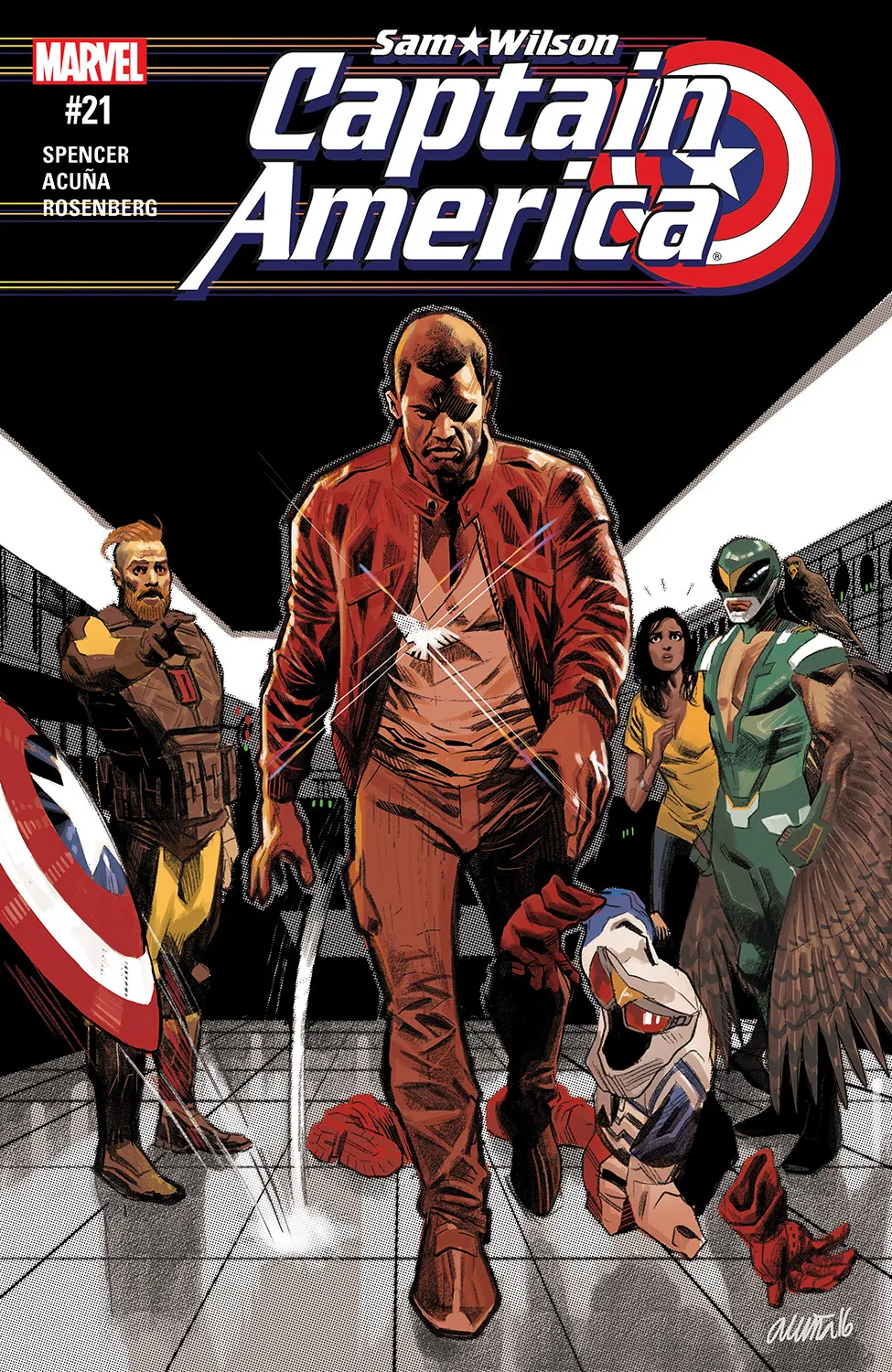 Couverture de Captain America: Sam Wilson (2015) #21