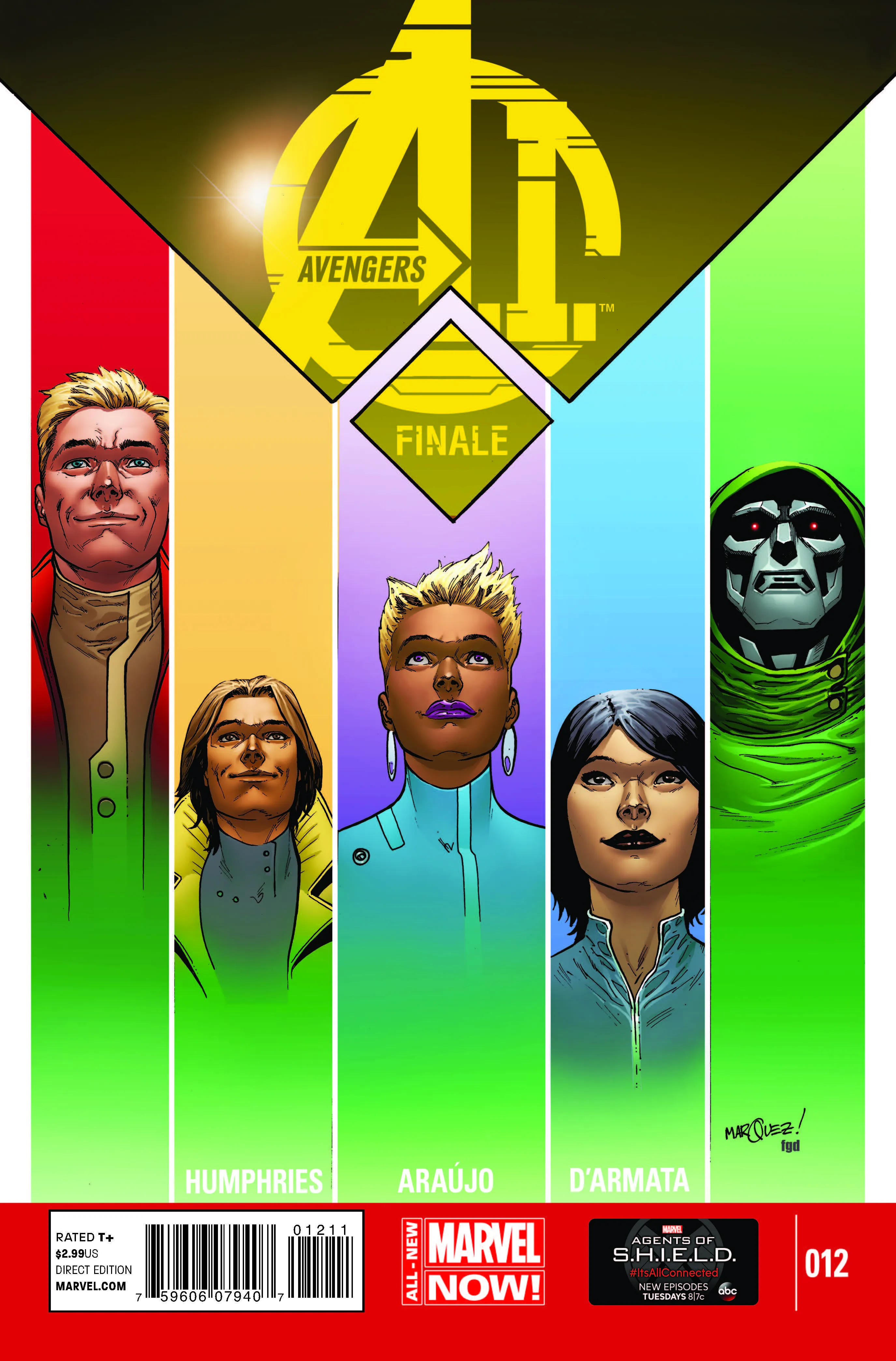 Couverture de Avengers A.I. (2013) #12