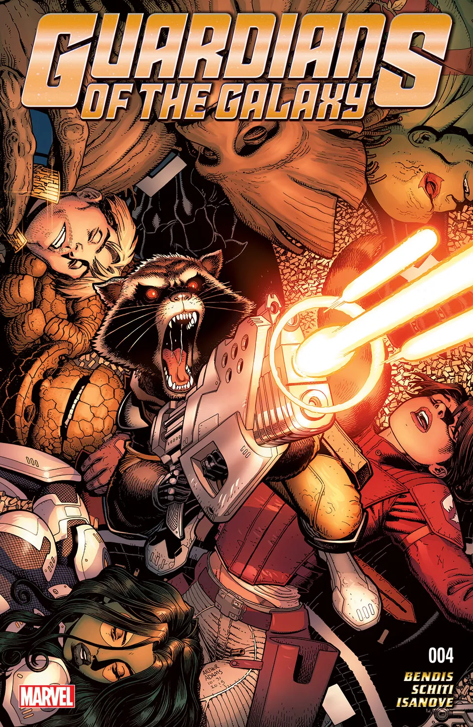 Couverture de Guardians of the Galaxy (2015) #4