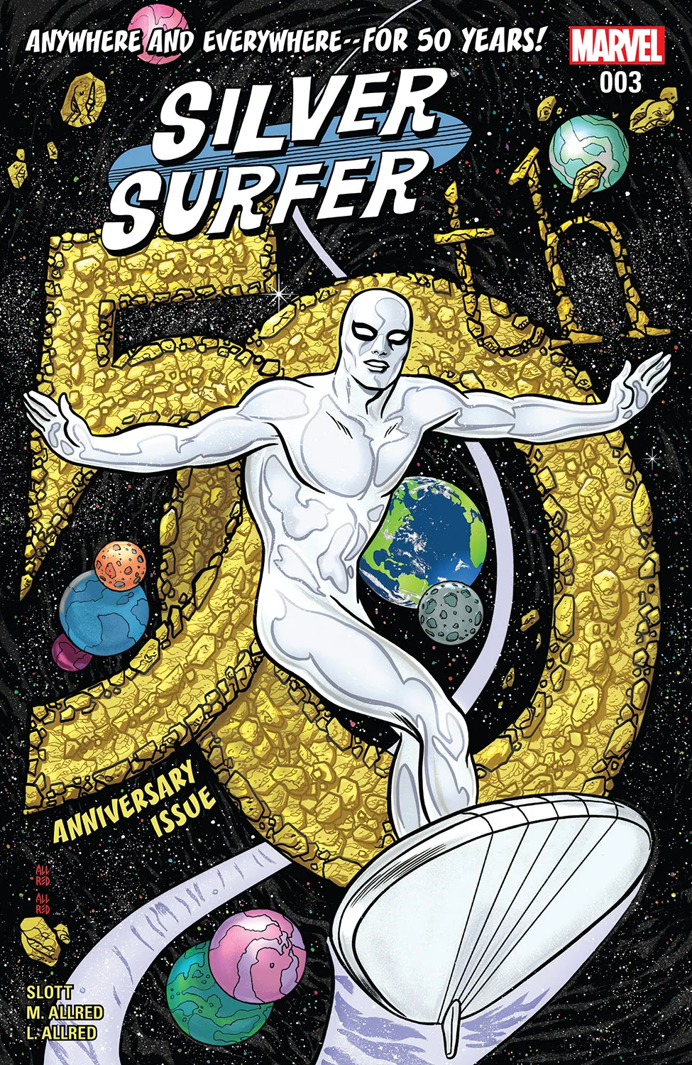 Couverture de Silver Surfer (2016) #3