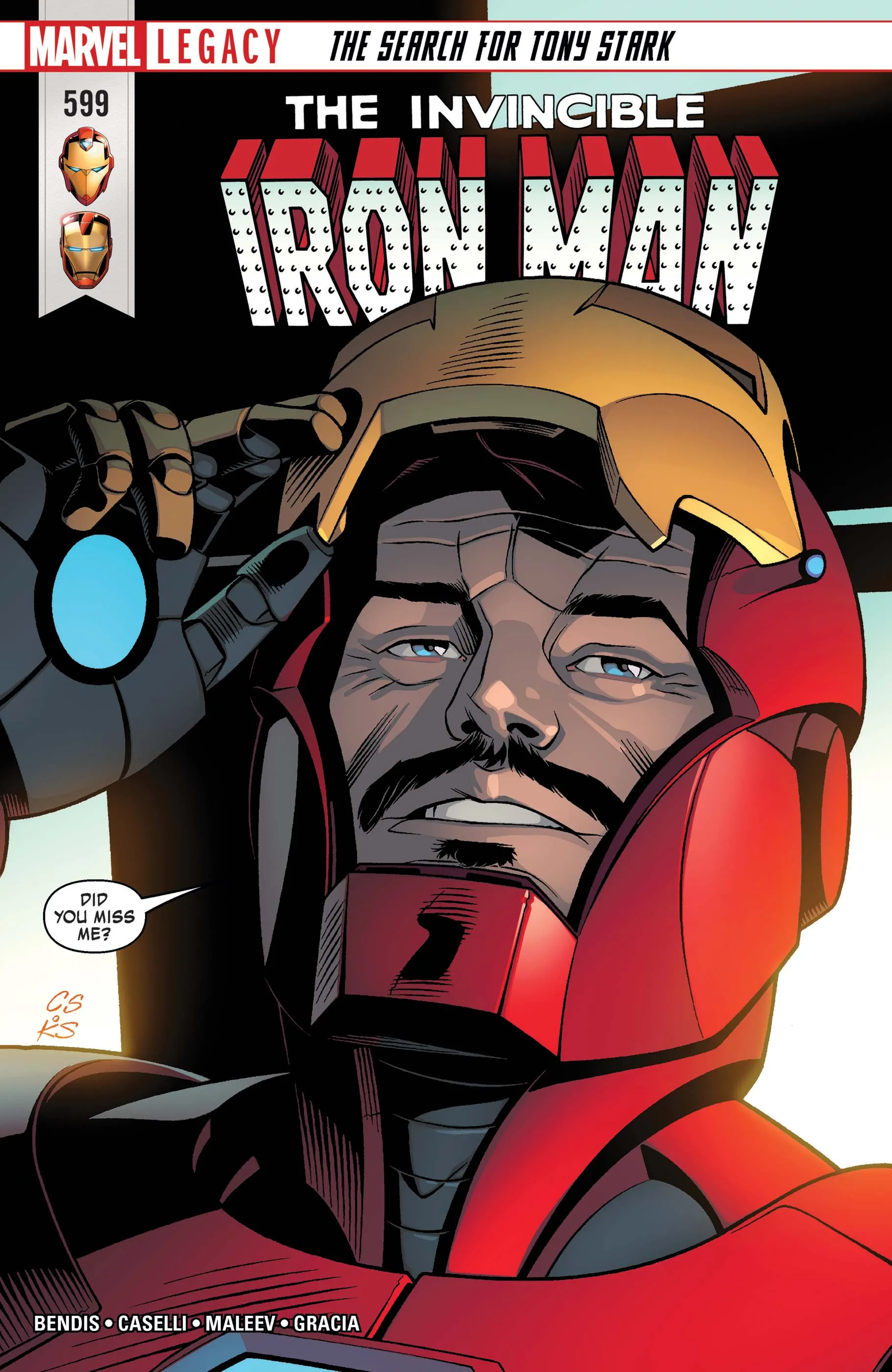 Couverture de Invincible Iron Man (2016) #599