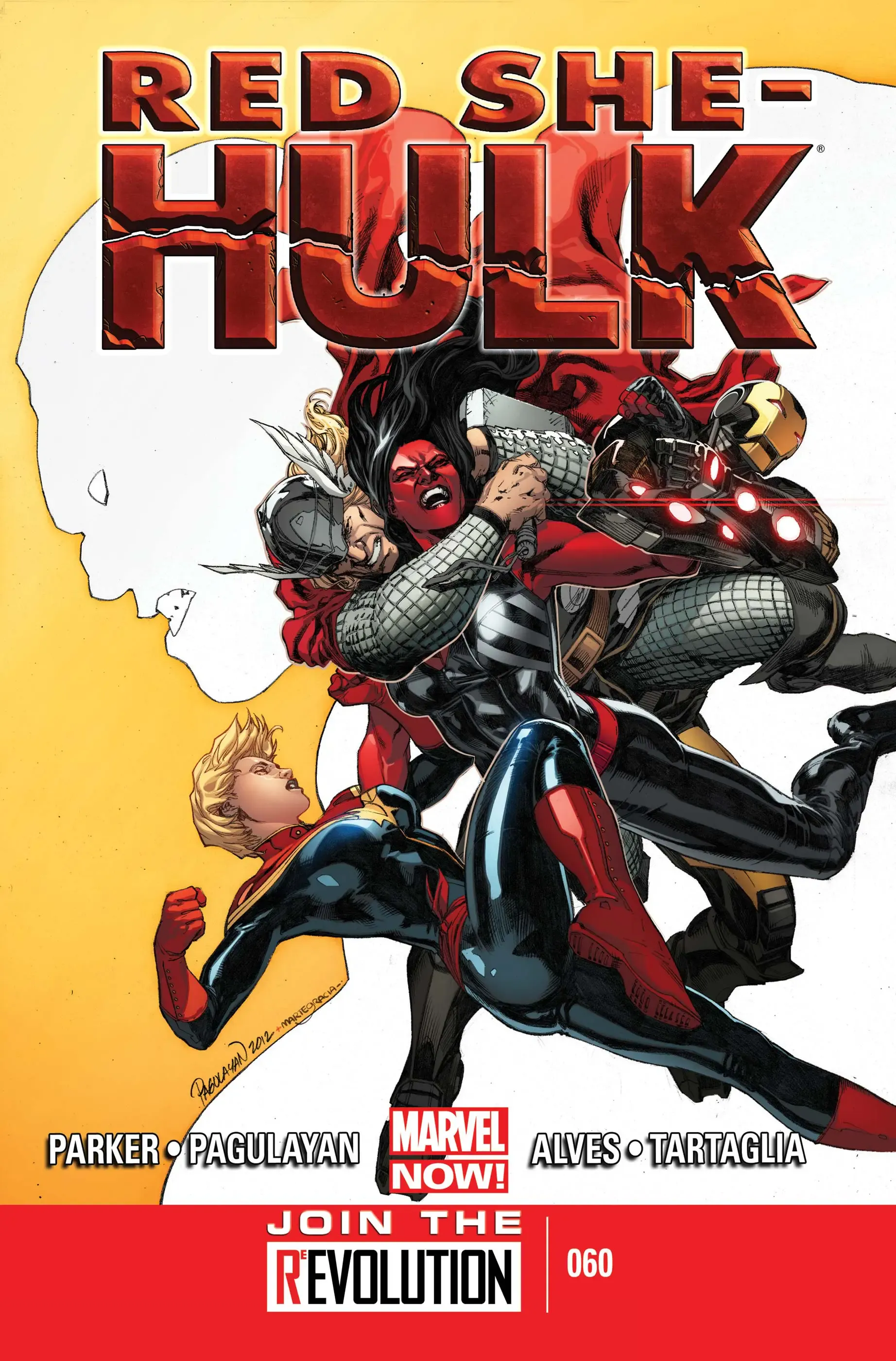 Couverture de Red She-Hulk (2012) #60