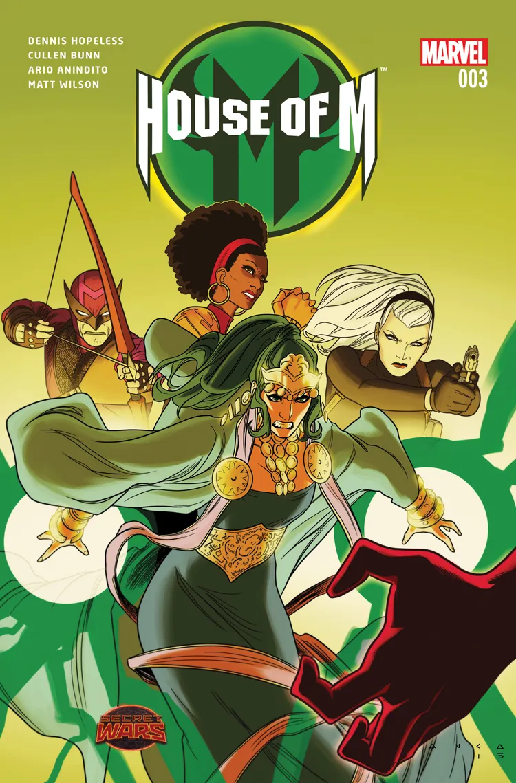 Couverture de House of M (2015) #3