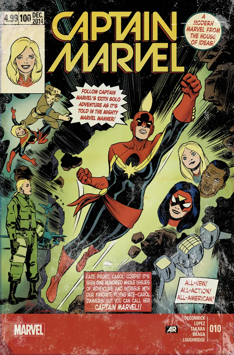 Couverture de Captain Marvel (2014) #10