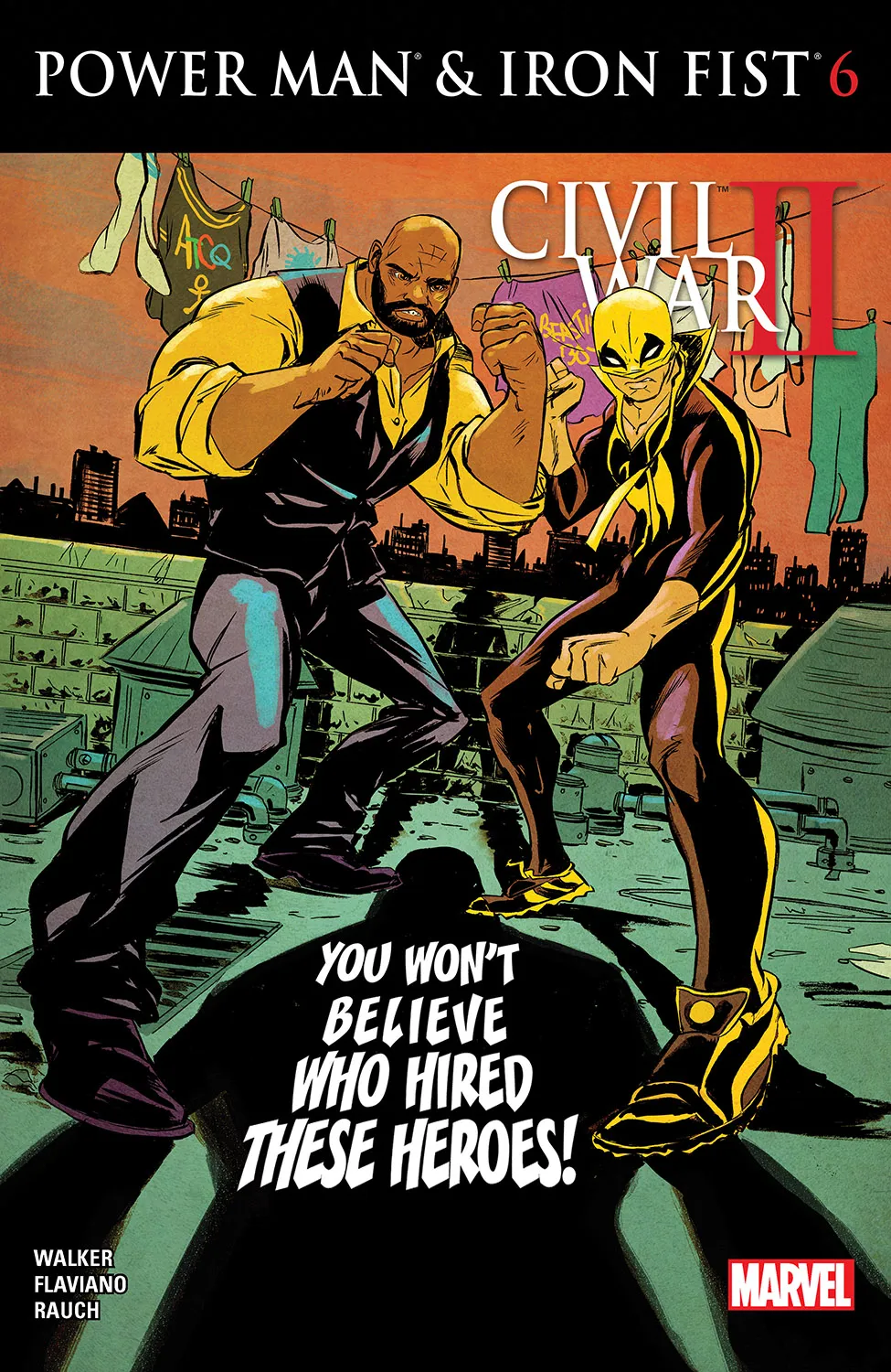 Couverture de Power Man and Iron Fist (2016) #6