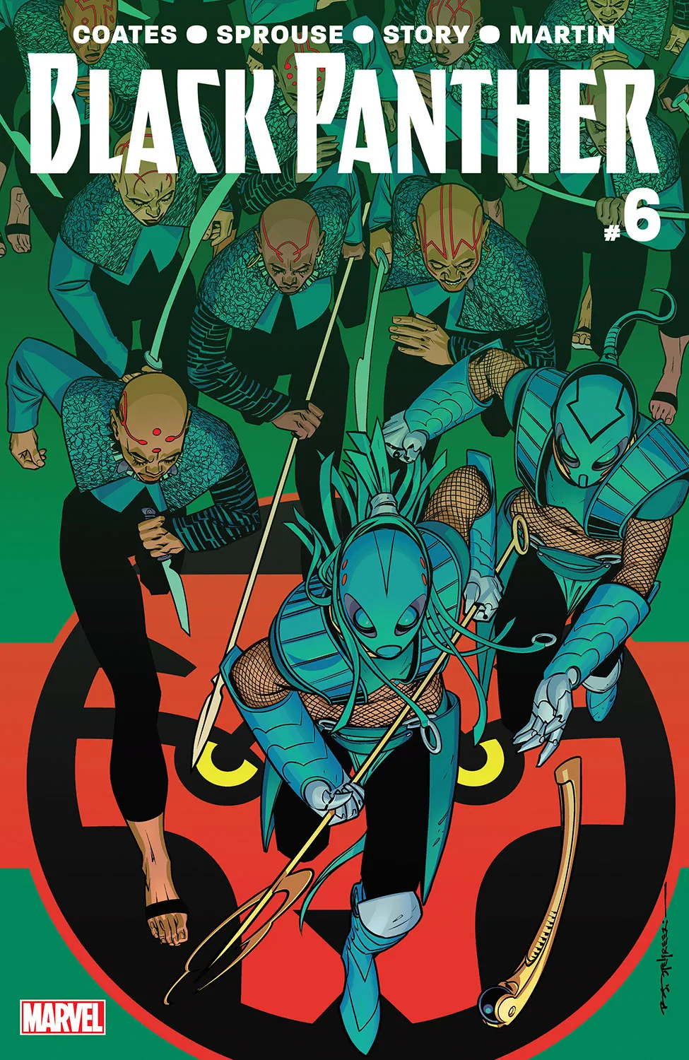 Couverture de Black Panther (2016) #6