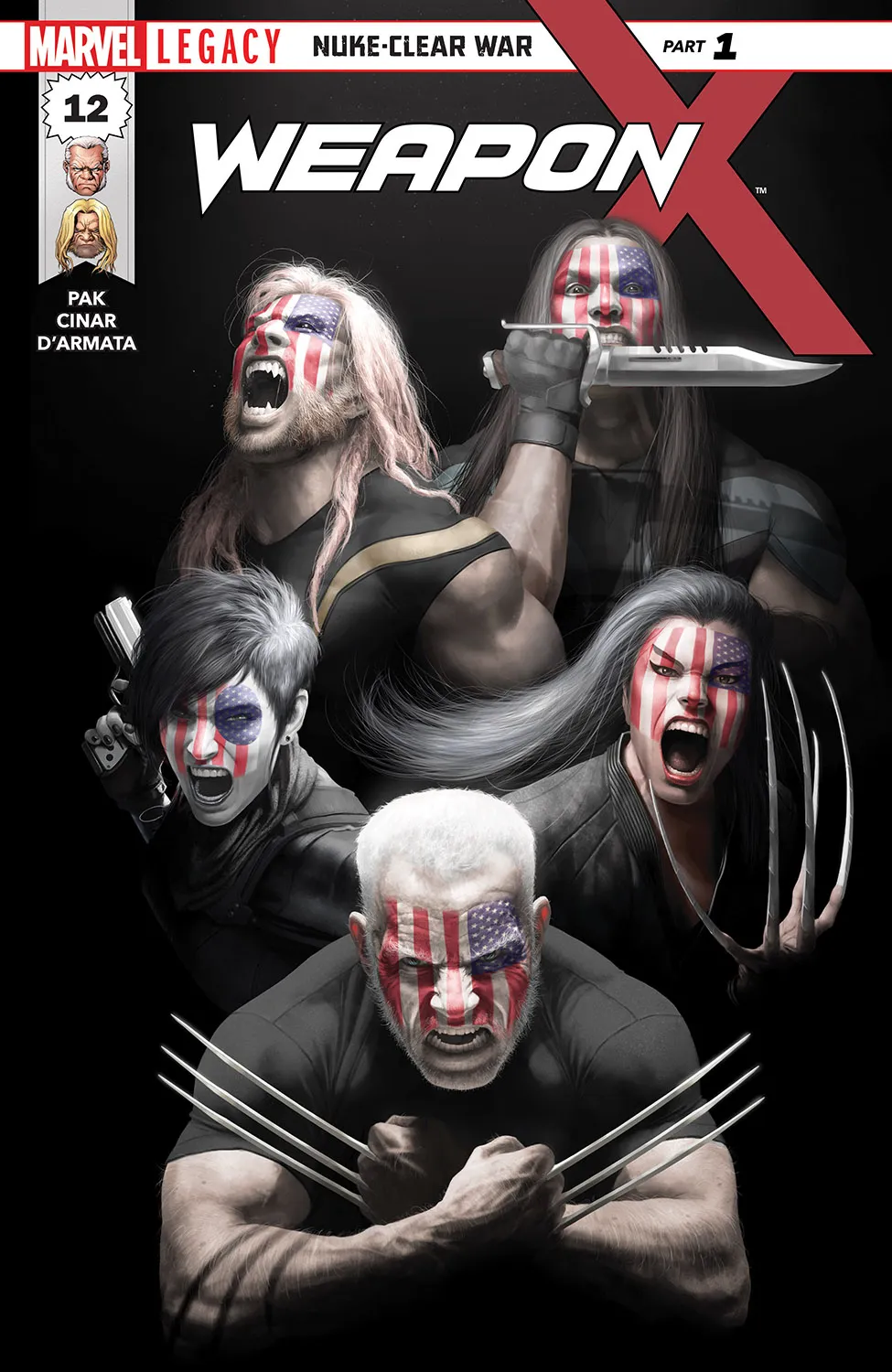 Couverture de Weapon X (2017) #12
