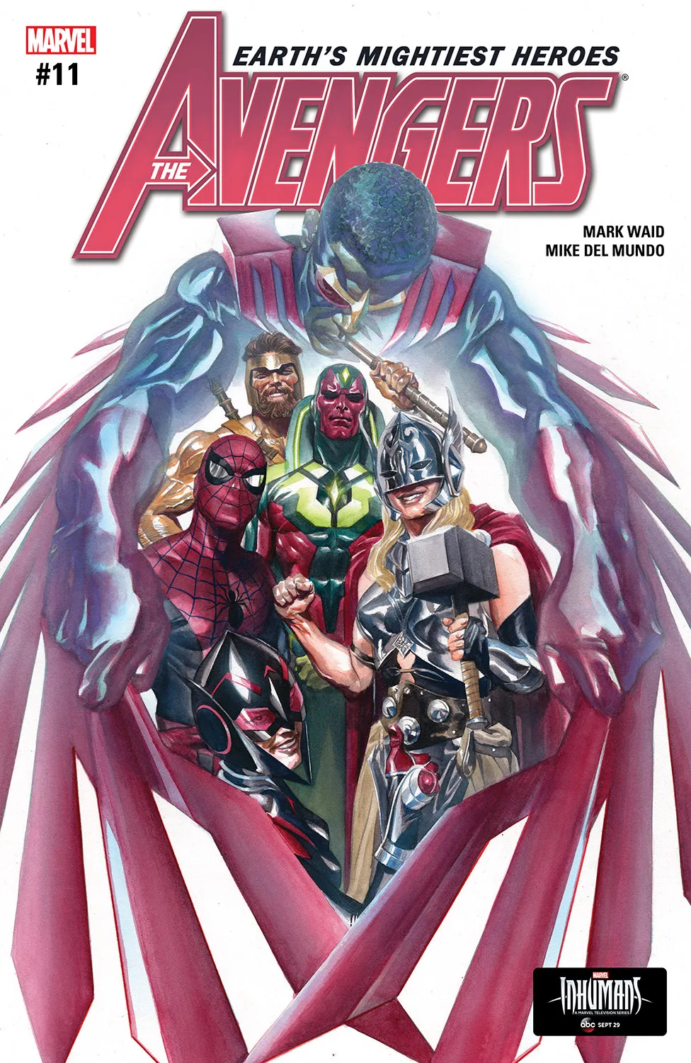 Couverture de Avengers (2016) #11