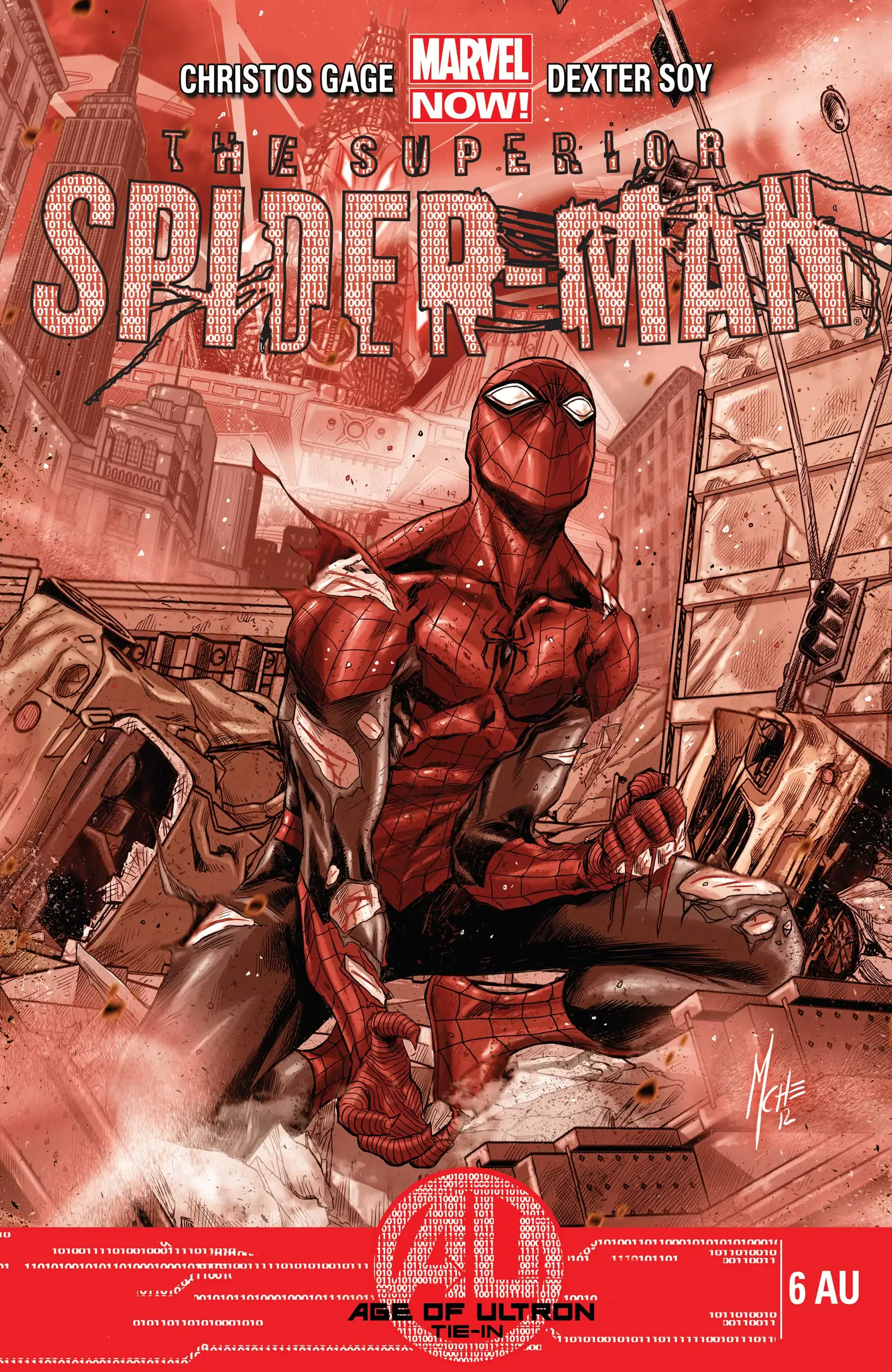 Couverture de Superior Spider-Man (2013) #6AU