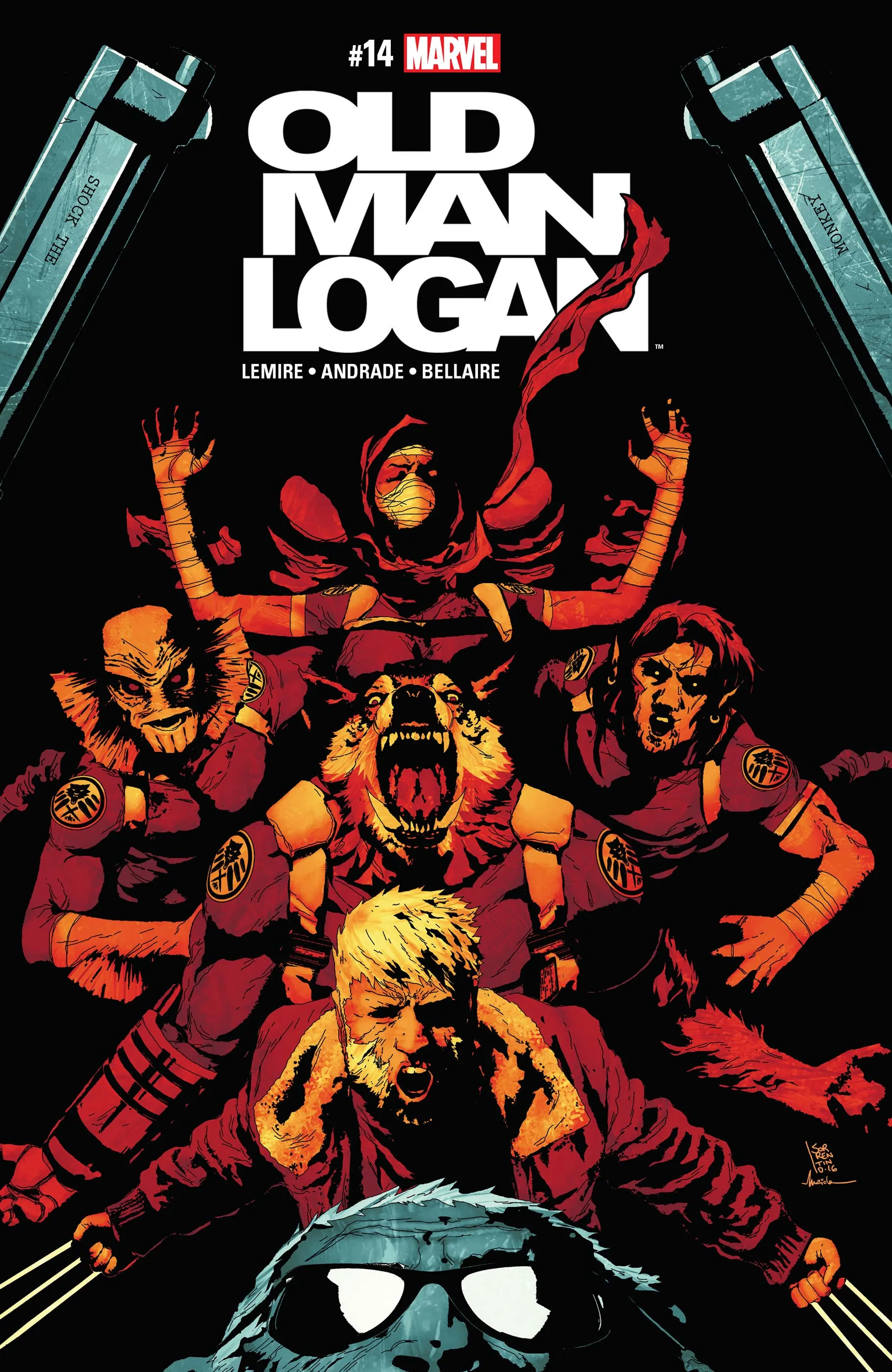 Couverture de Old Man Logan (2016) #14