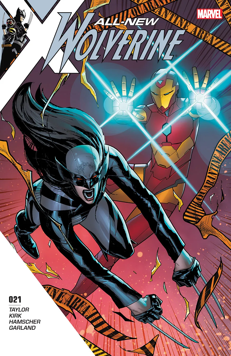 Couverture de All-New Wolverine (2015) #21