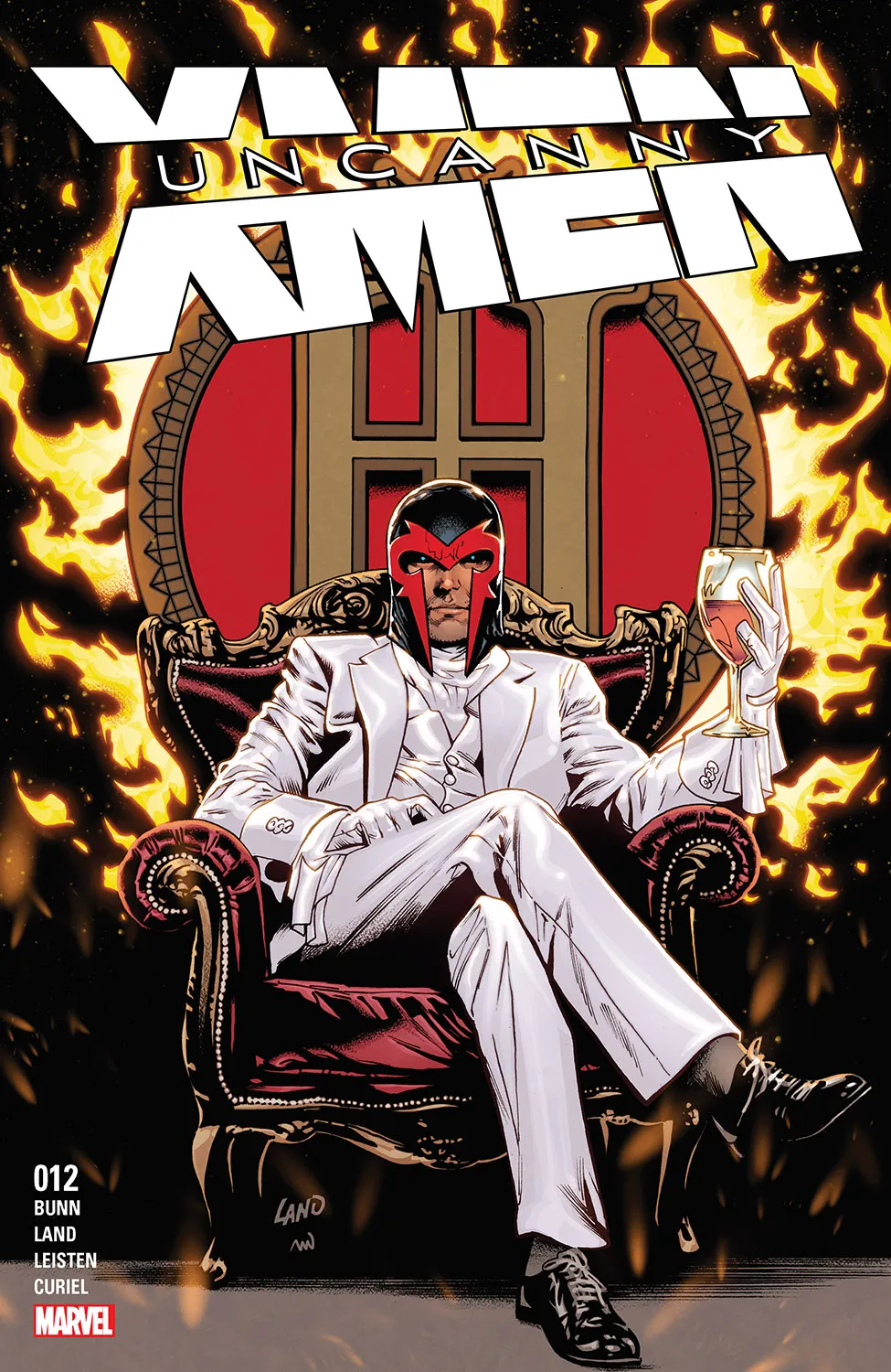 Couverture de Uncanny X-Men (2016) #12