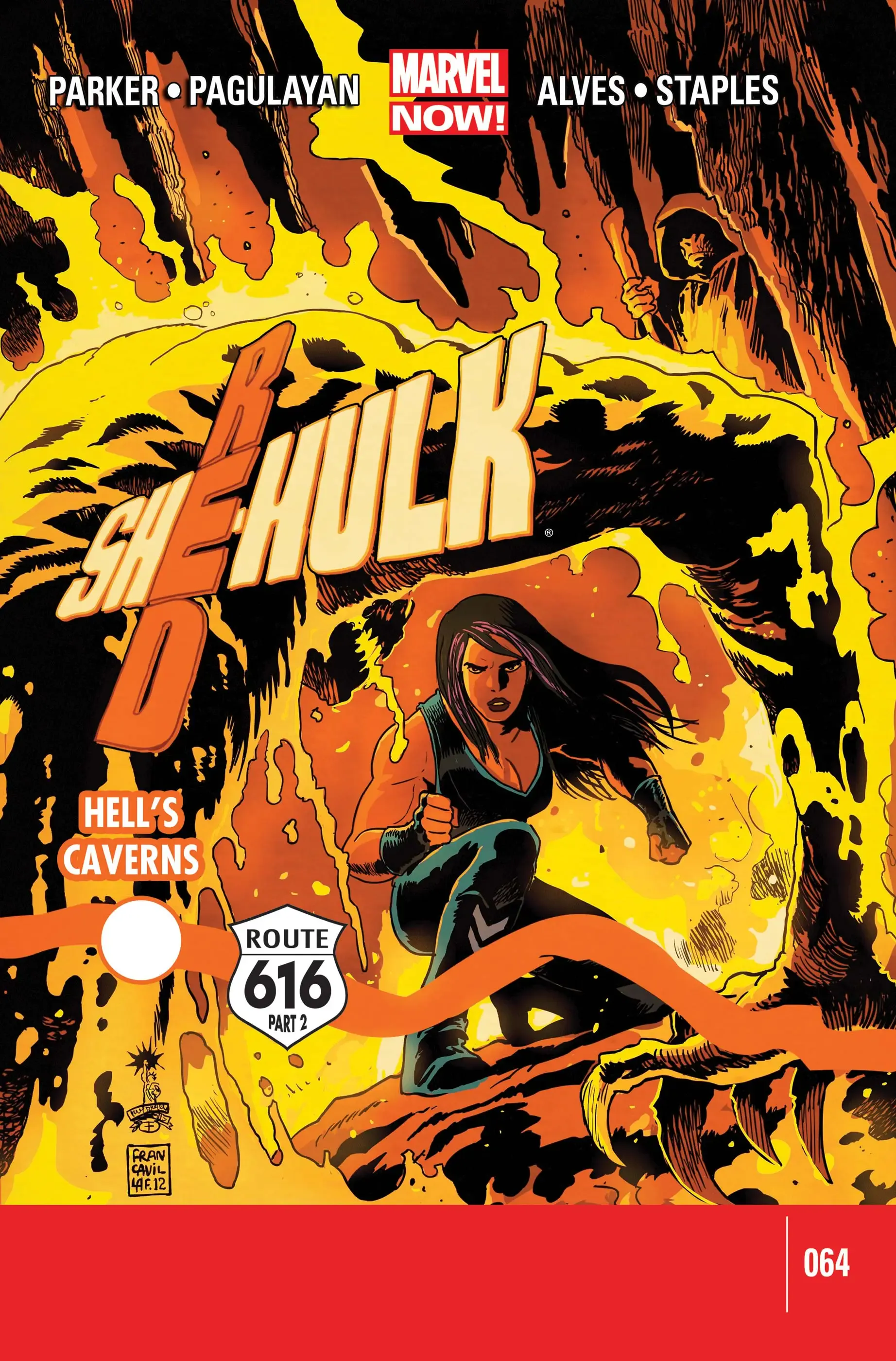 Couverture de Red She-Hulk (2012) #64