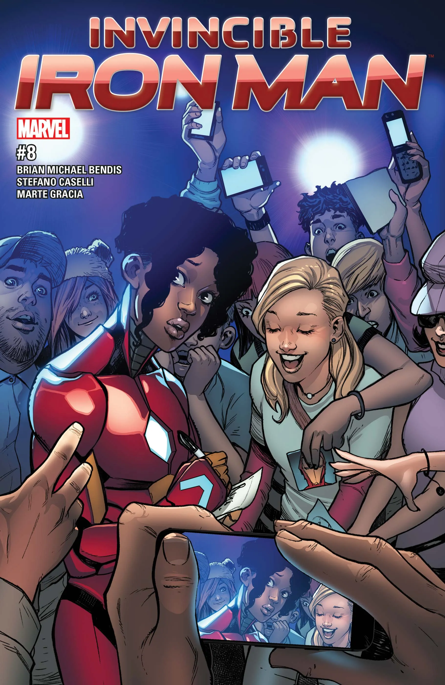 Couverture de Invincible Iron Man (2016) #8