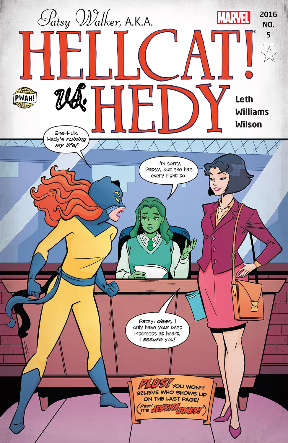Couverture de Patsy Walker, A.K.A. Hellcat! (2015) #5