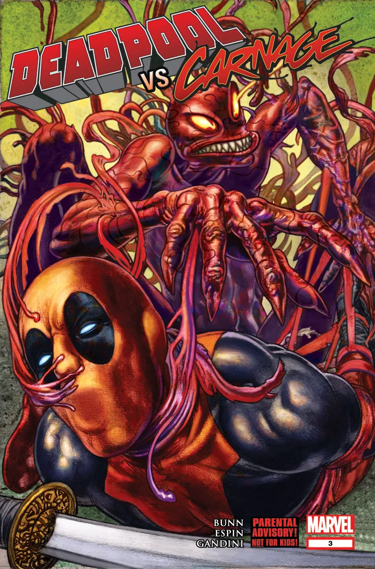 Couverture de Deadpool Vs. Carnage (2014) #3