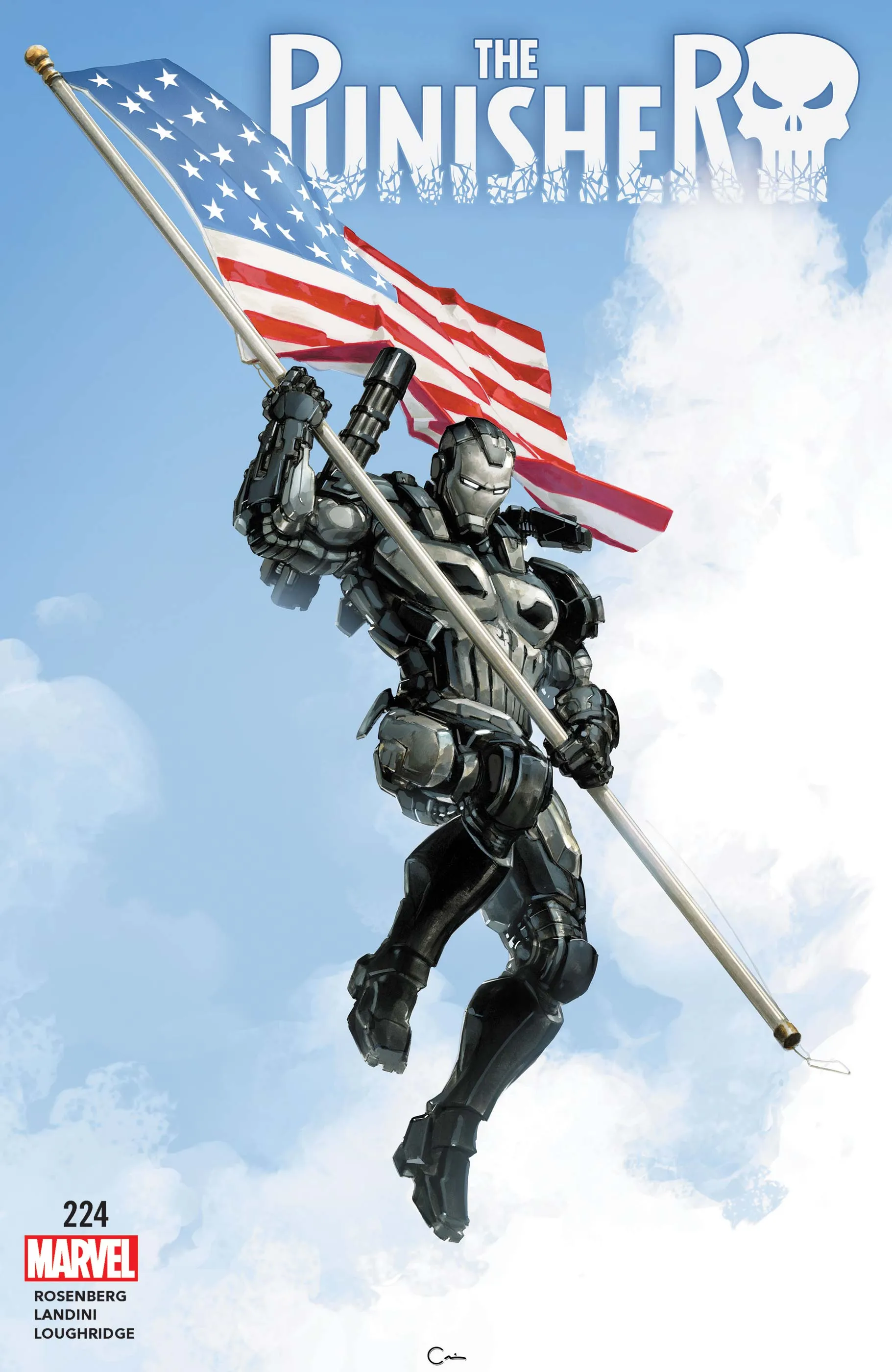 Couverture de The Punisher (2016) #224