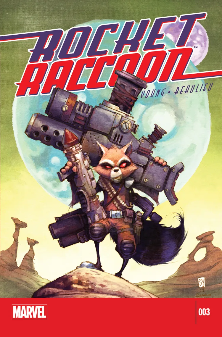 Couverture de Rocket Raccoon (2014) #3