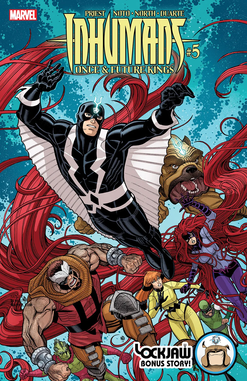 Couverture de Inhumans: Once and Future Kings (2017) #5