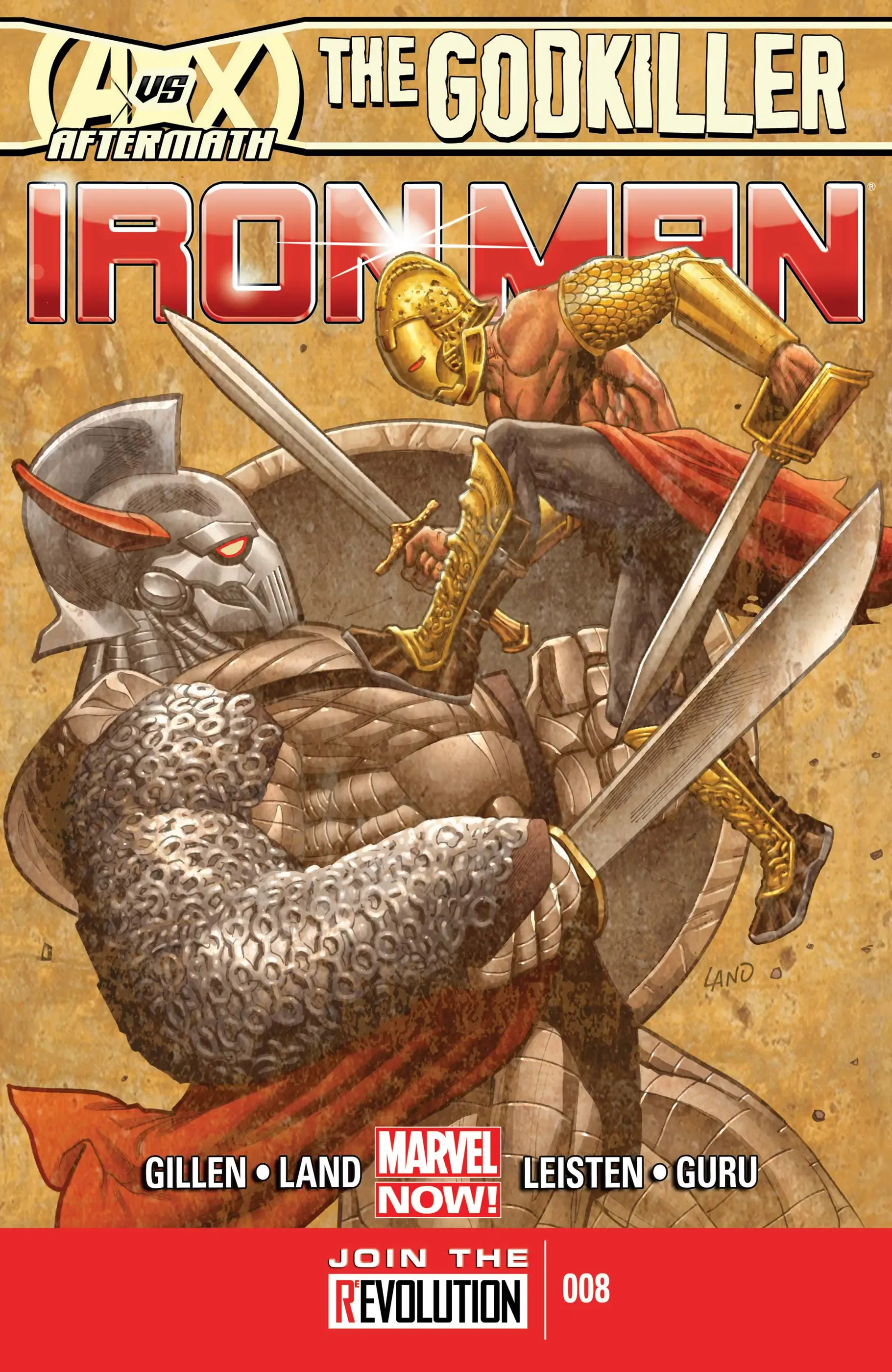 Couverture de Iron Man (2012) #8