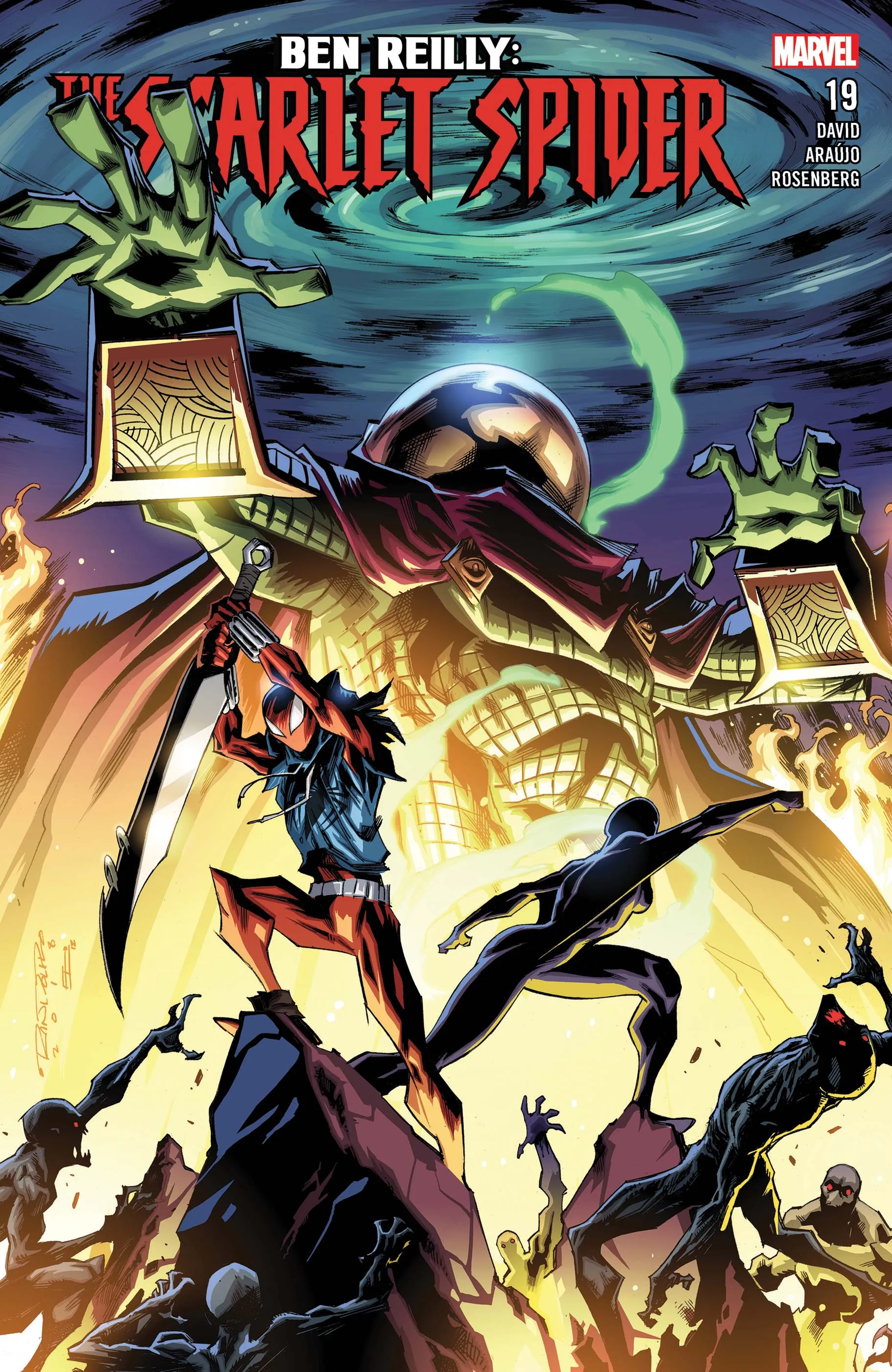 Couverture de Ben Reilly: Scarlet Spider (2017) #19