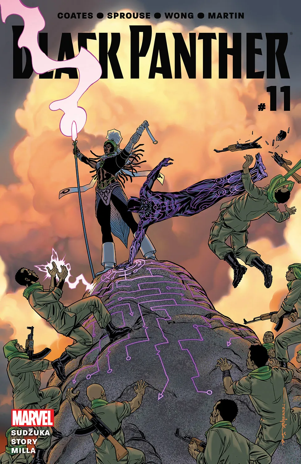 Couverture de Black Panther (2016) #11